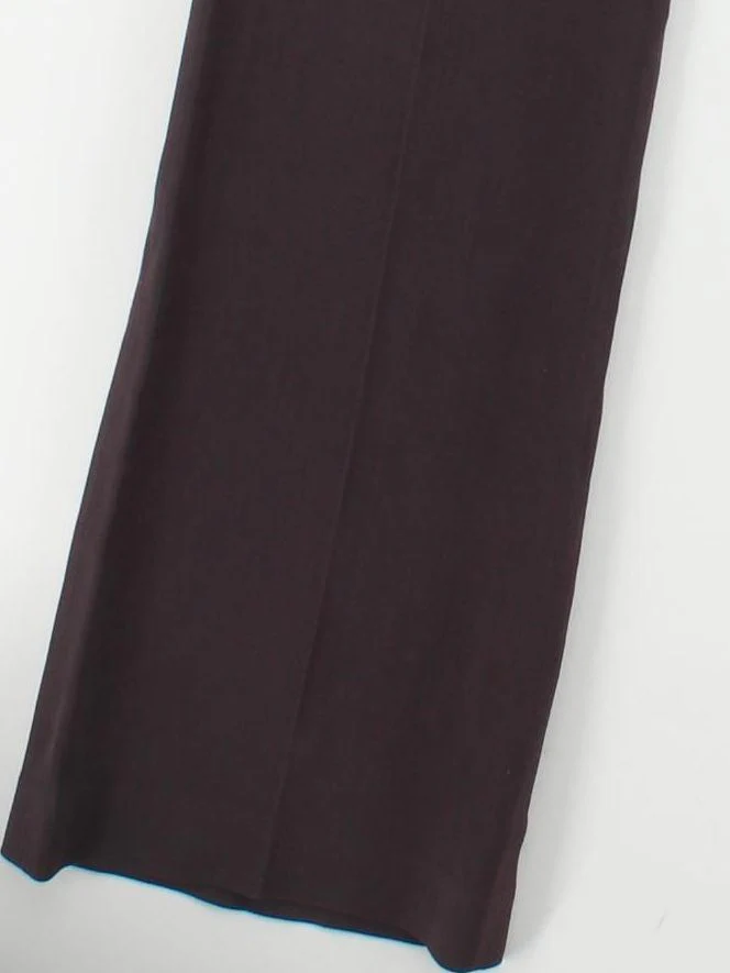 Jigsaw Women's Trousers UK 10 Brown 100% Other Straight Chino - Image 4