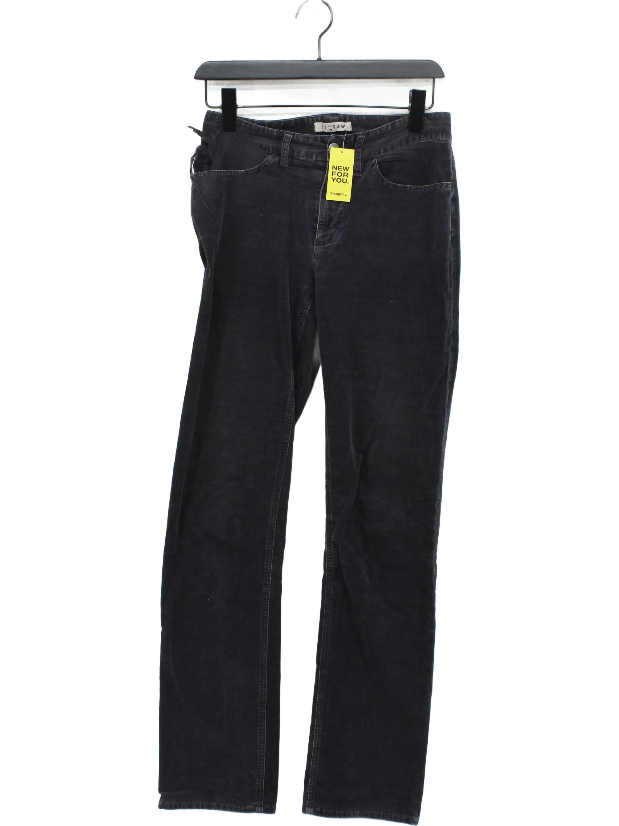 Jigsaw Women's Trousers UK 8 Grey 100% Other Straight Sweatpants