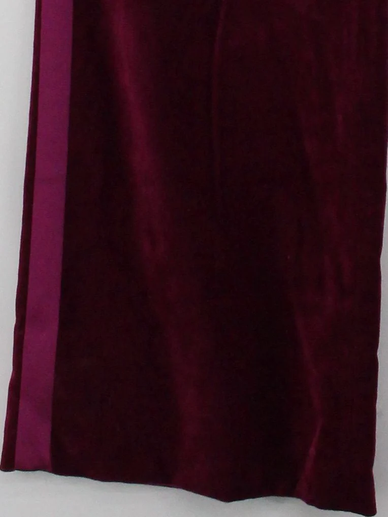 Jigsaw Women's Trousers UK 8 Red Polyester with Elastane Wide-Leg Sweatpants - Image 4