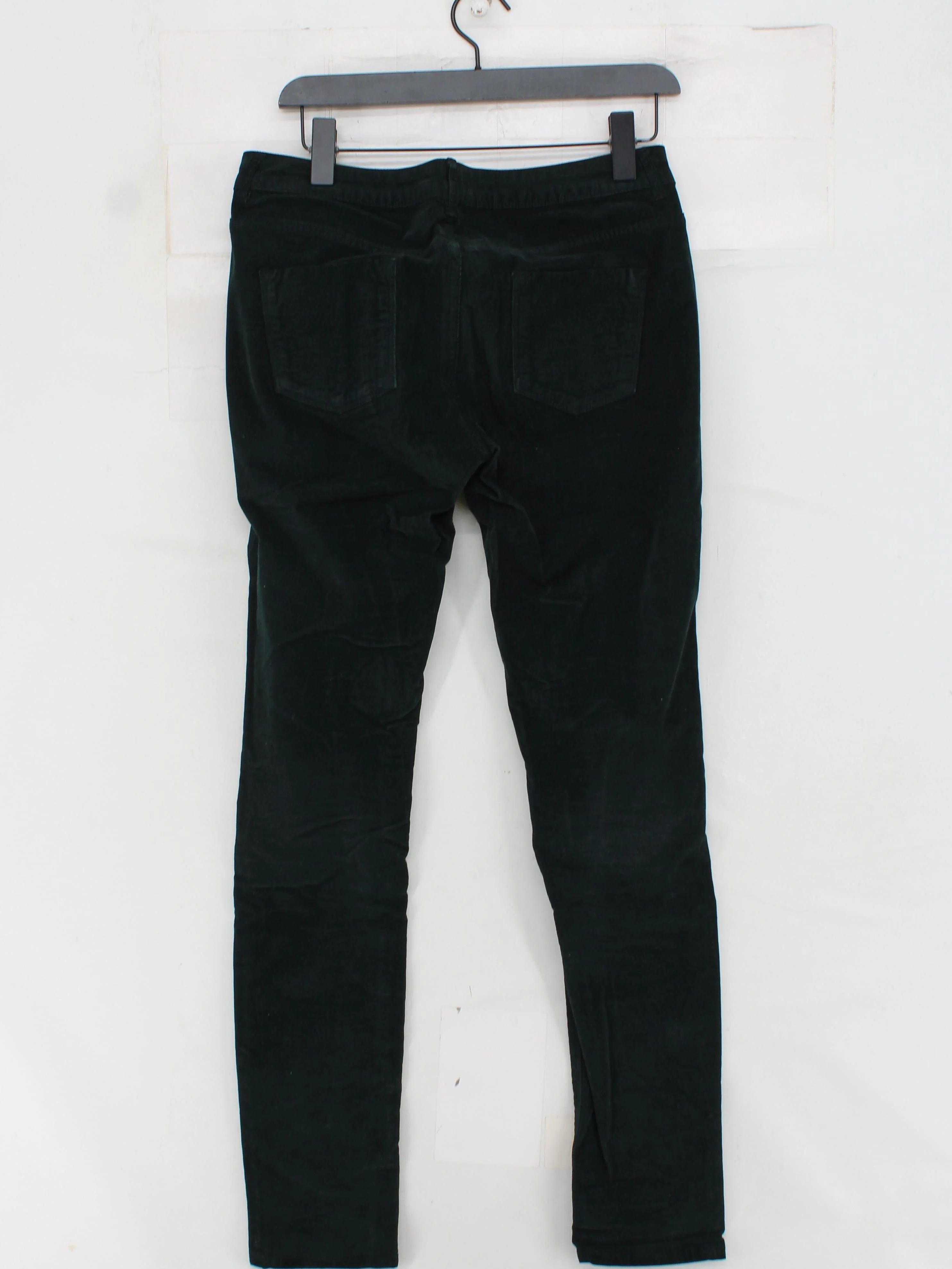 Jigsaw Women's Trousers W 28 in; L 32 in Green Cotton with Elastane Skinny Chino - Image 2