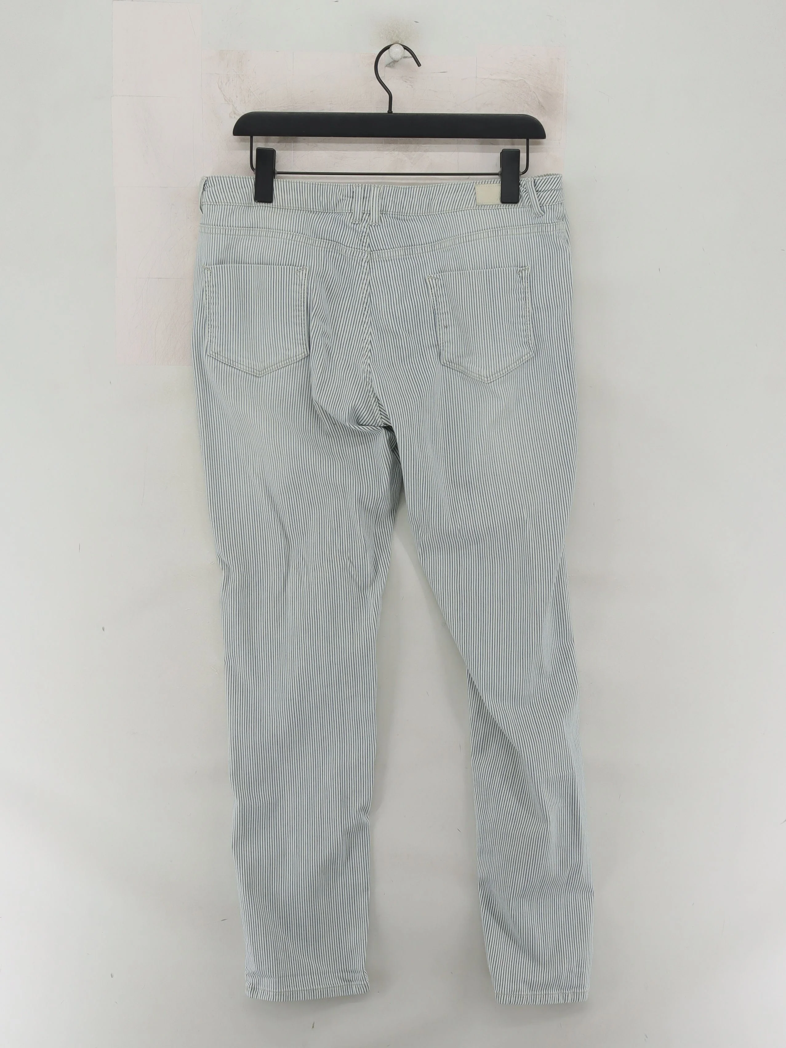 Jigsaw Women's Trousers W 28 in White Cotton with Lyocell Modal, Elastane Chino - Image 2