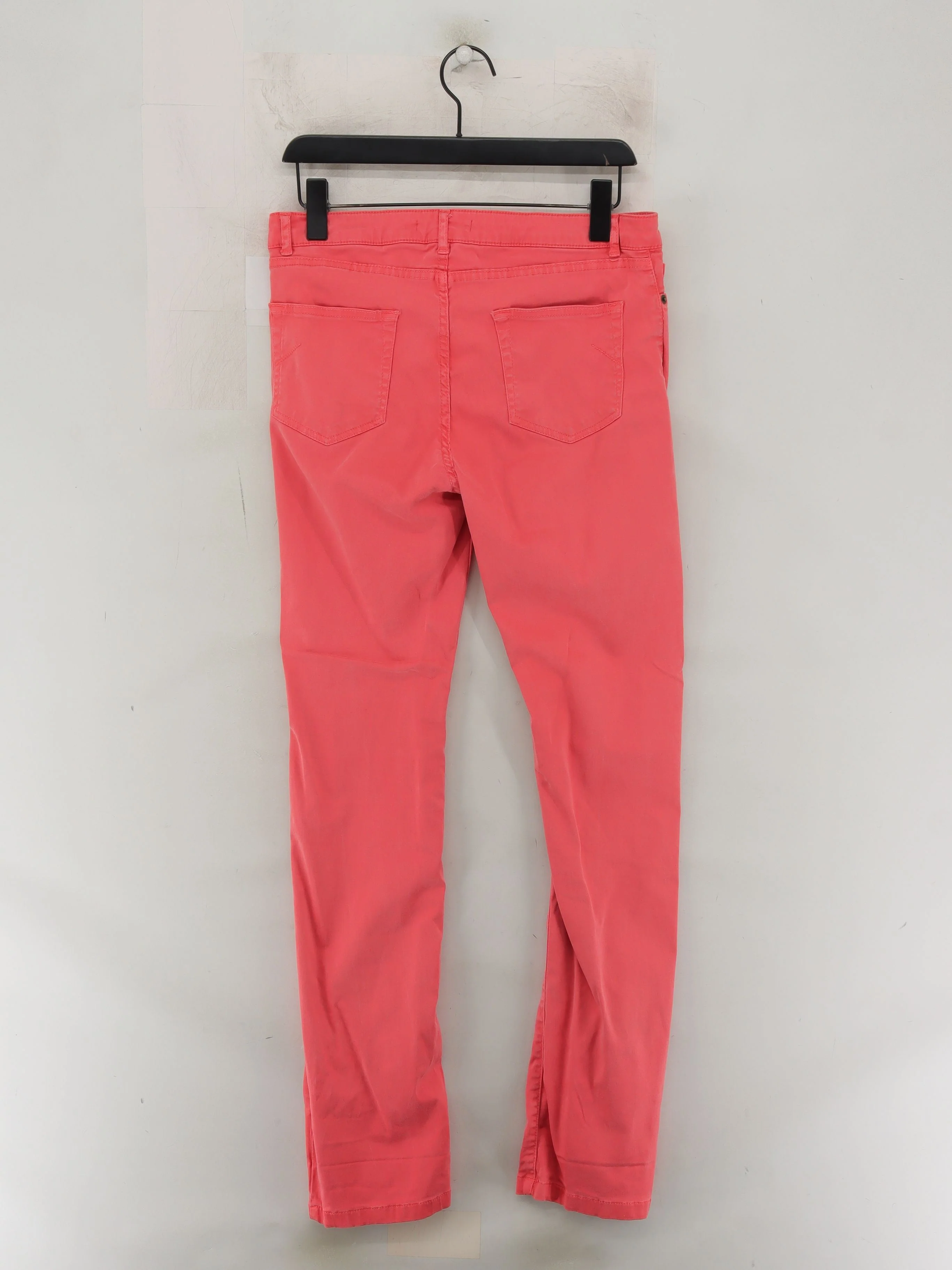 Jigsaw Women's Trousers W 30 in Red Cotton with Elastane Straight Chino - Image 2