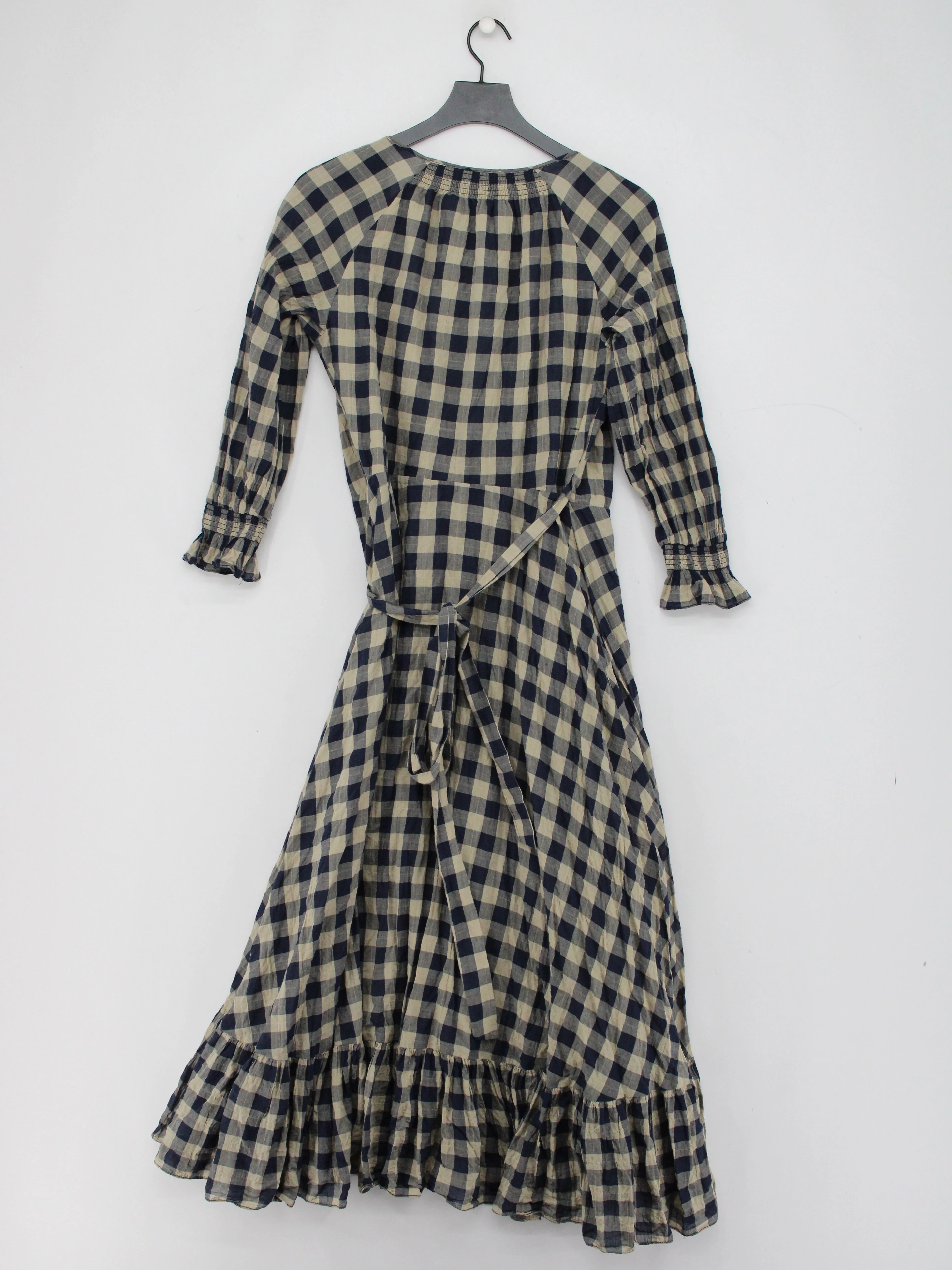 Jigsaw Wrap Maxi Dress M in Blue - Image 2