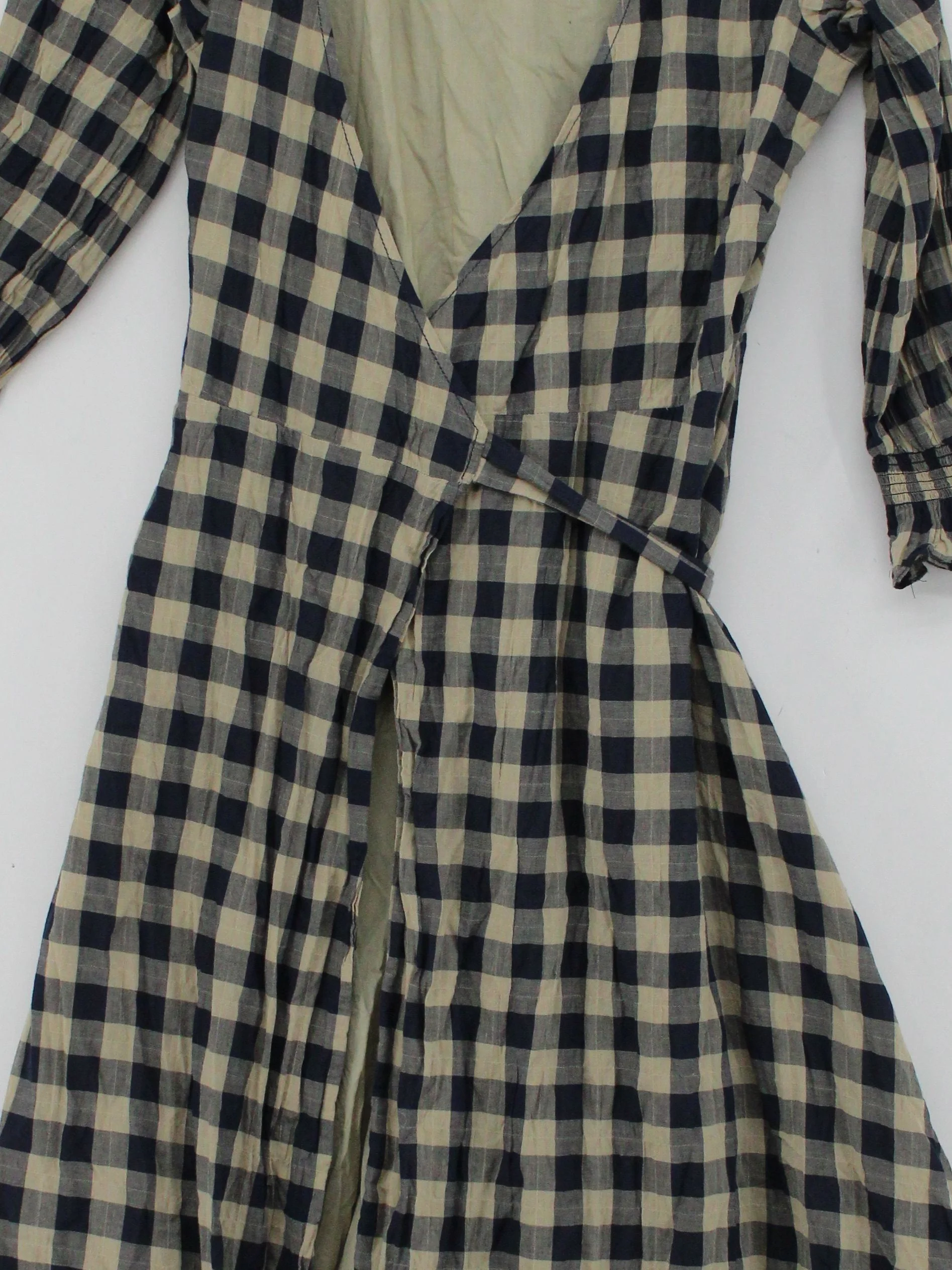 Jigsaw Wrap Maxi Dress M in Blue - Image 3