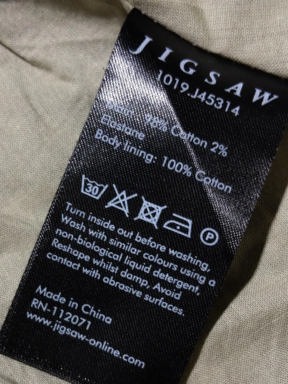 Jigsaw Wrap Maxi Dress M in Blue - Image 6