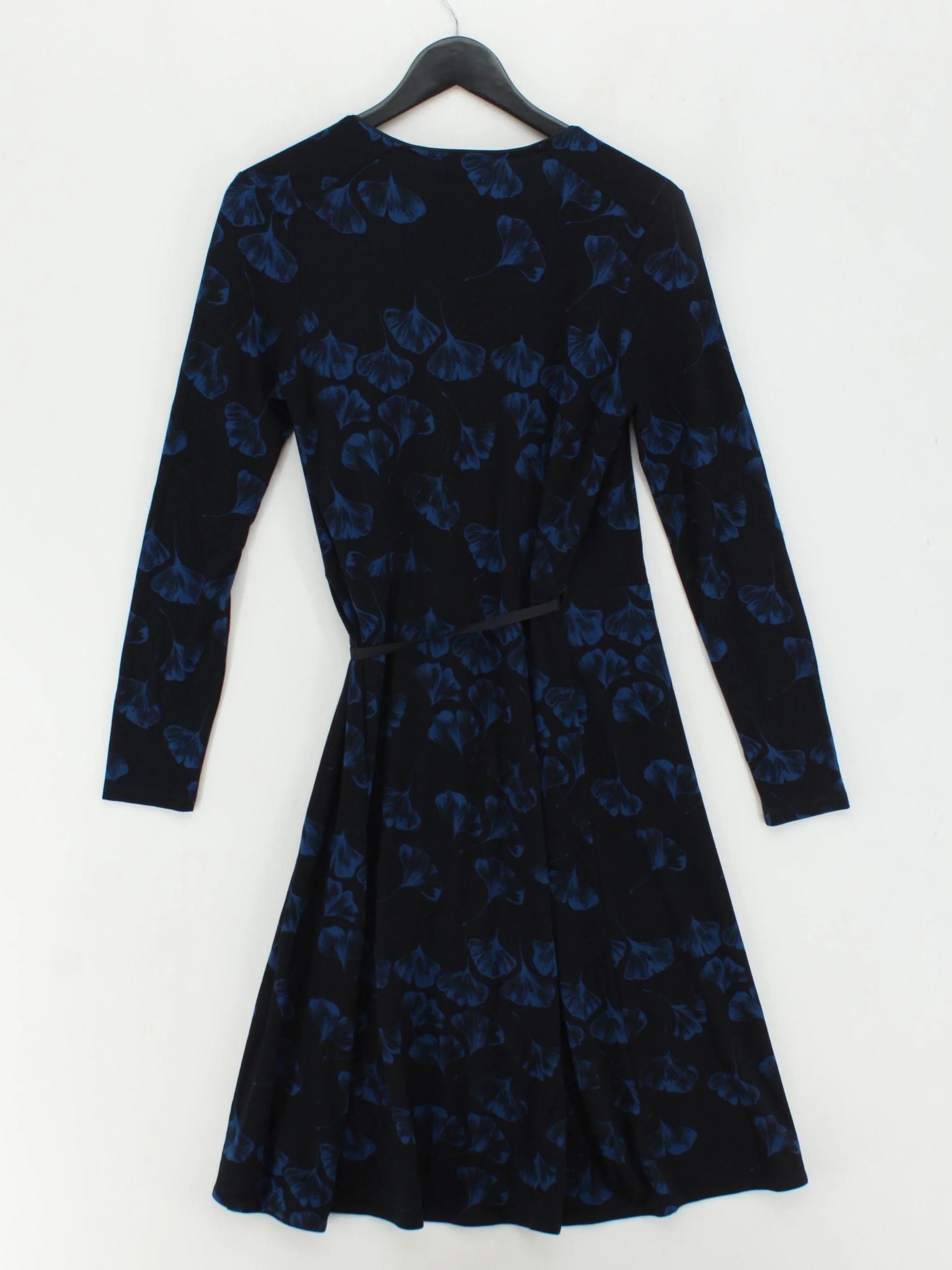 Jigsaw Wrap Mini Dress S in Black - Image 2