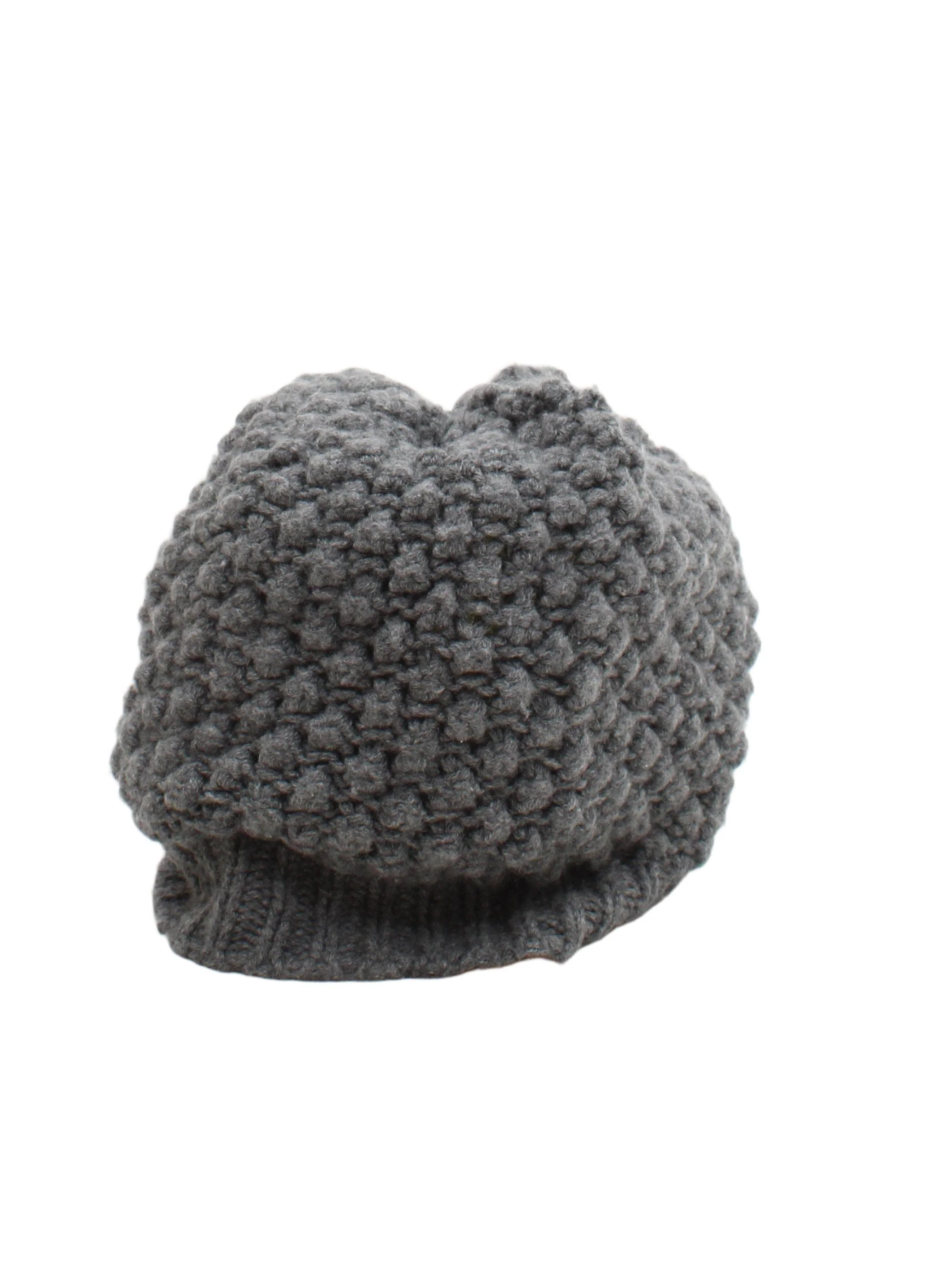 Jil Sander Men's Hat M Grey 100% Cashmere Beanie