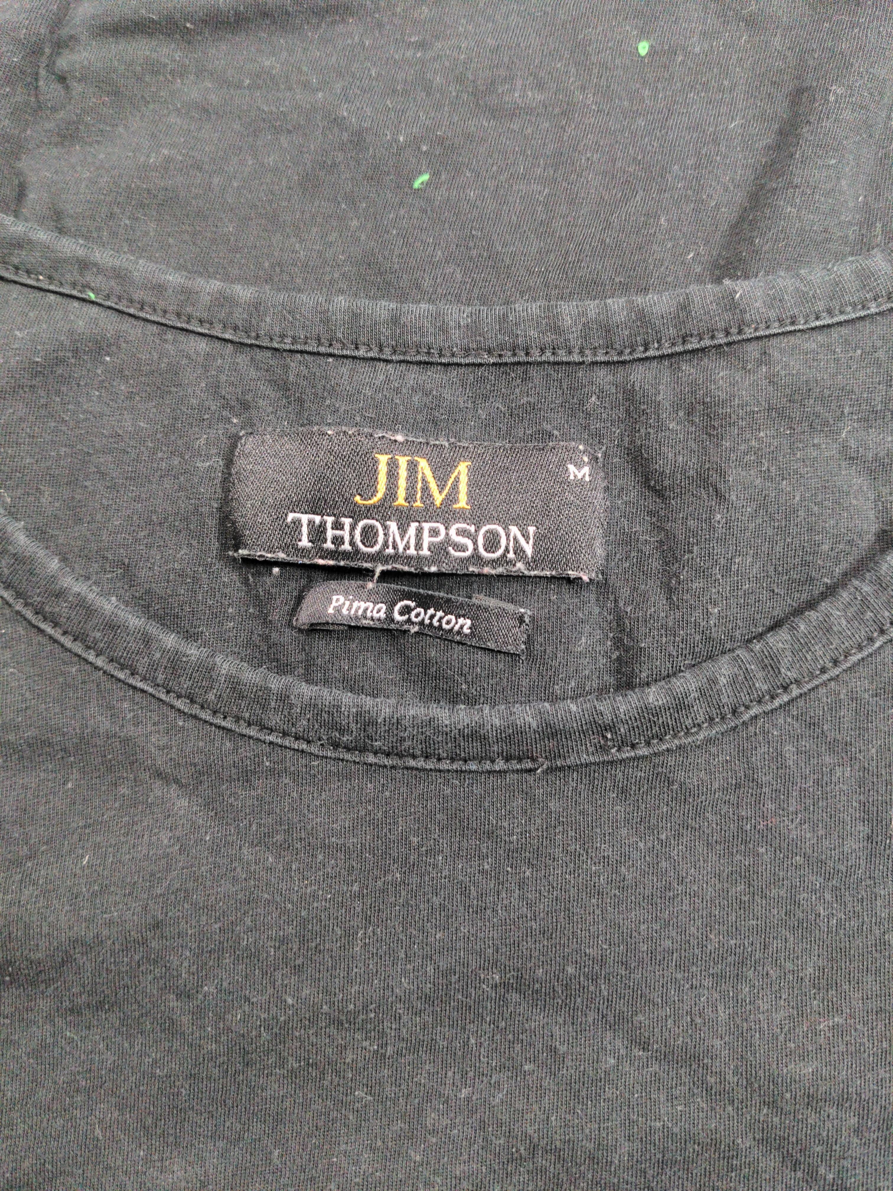 Jim Thompson Women's T-Shirt M Black 100% Cotton Basic - Image 6