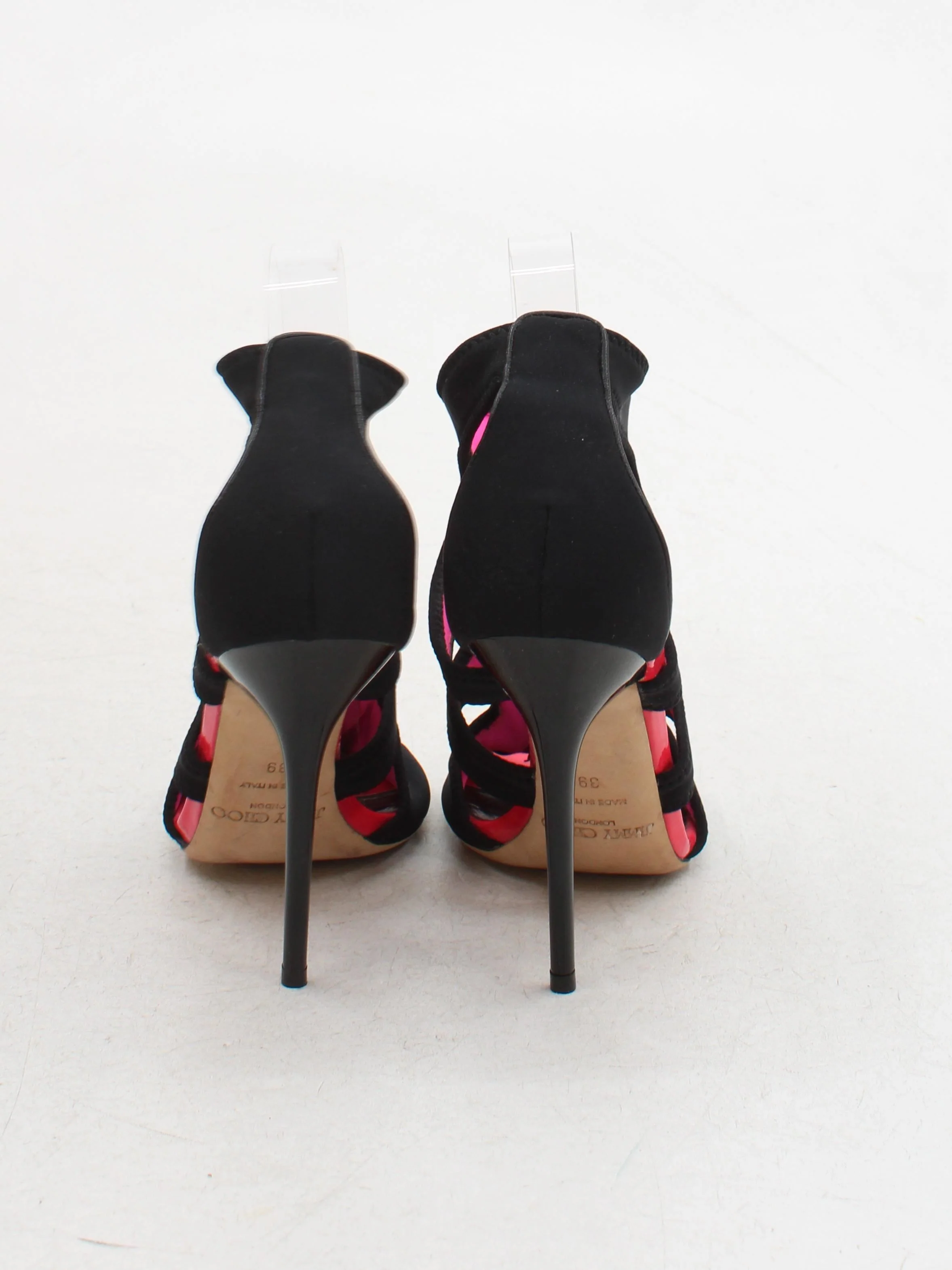 Jimmy Choo Women's Heels UK 6 Black 100% Other Strappy - Image 3