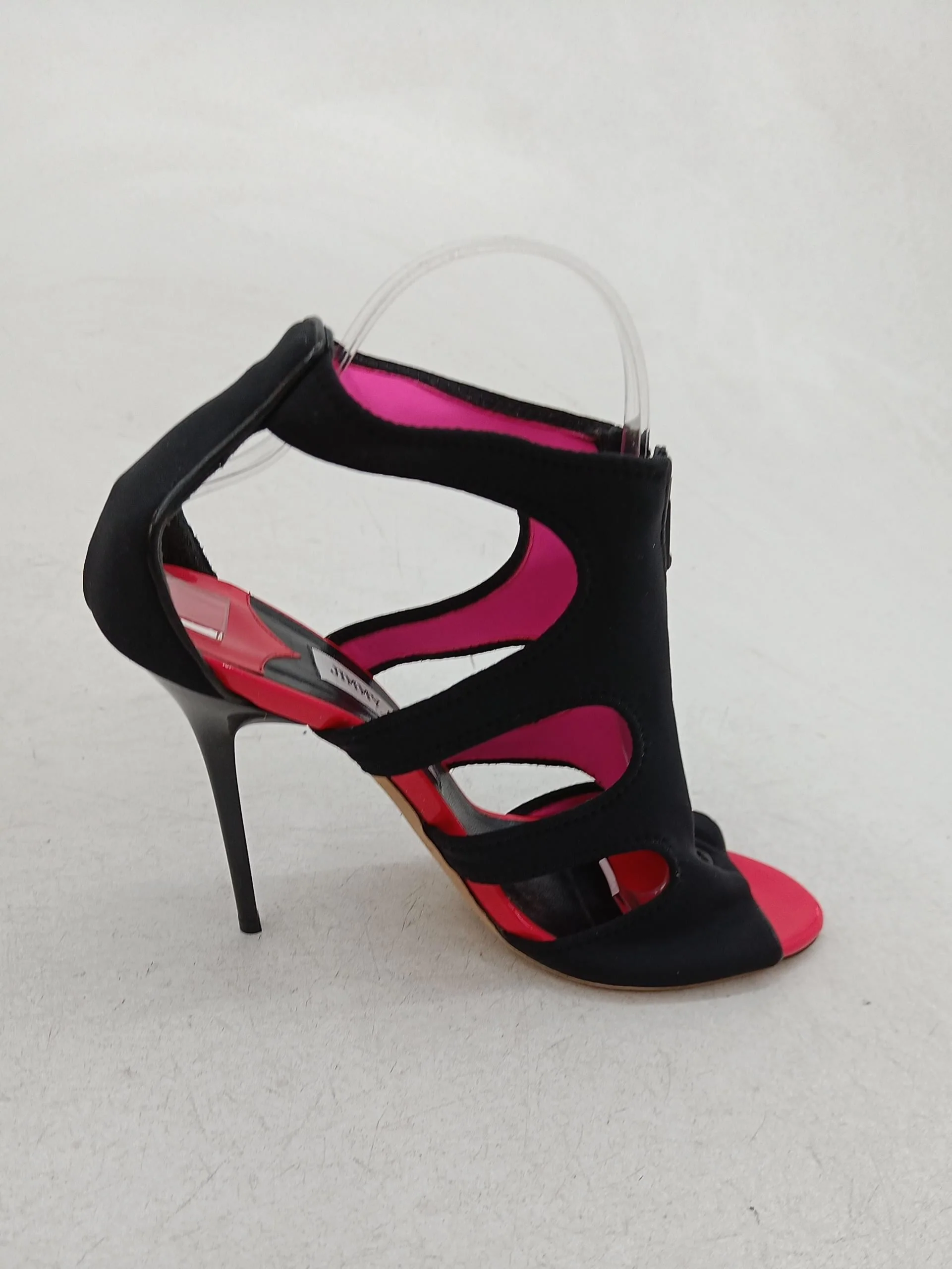 Jimmy Choo Women's Heels UK 6 Black 100% Other Strappy - Image 5