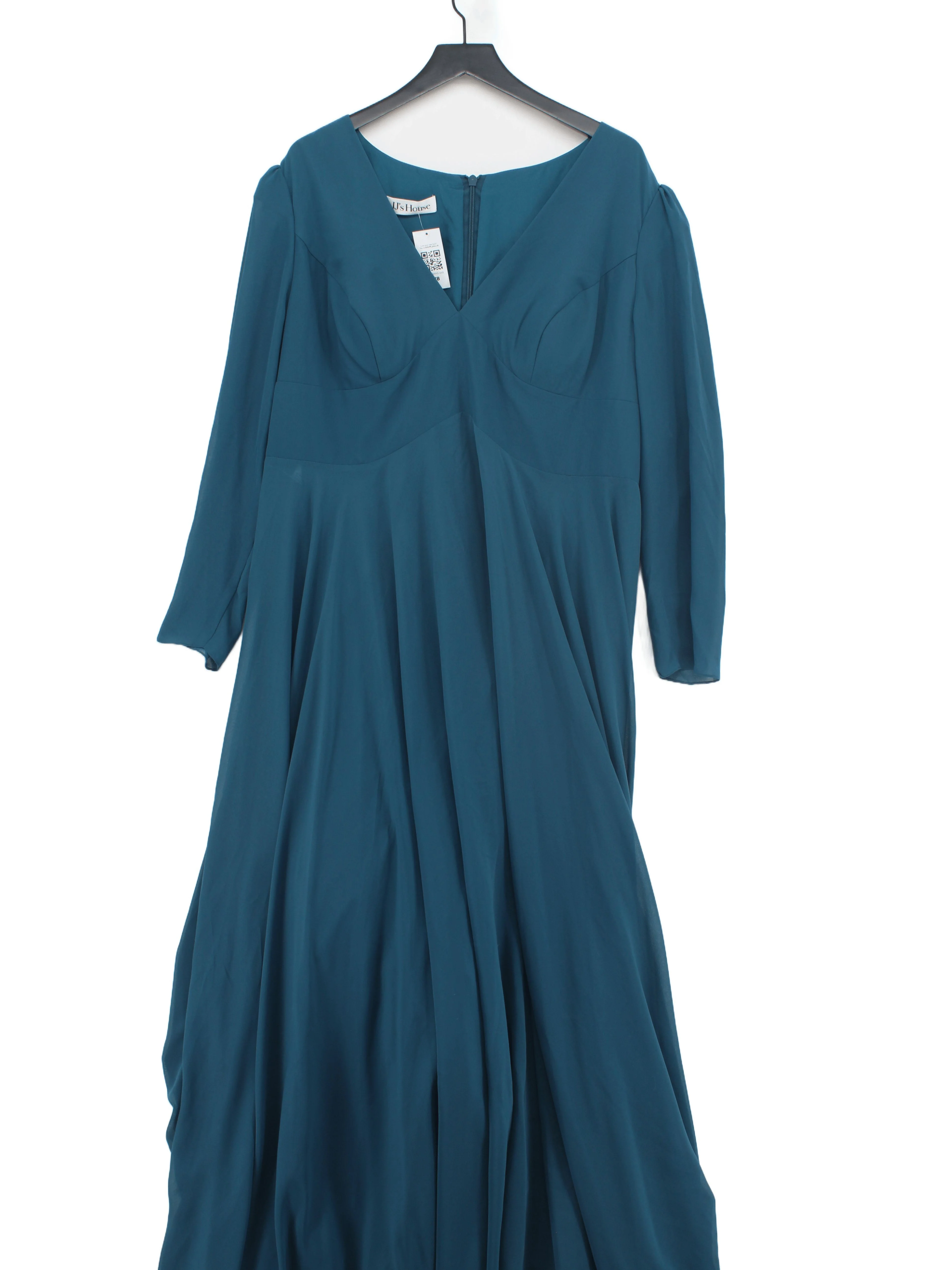JJ's House A-Line Maxi Dress UK22 in Blue