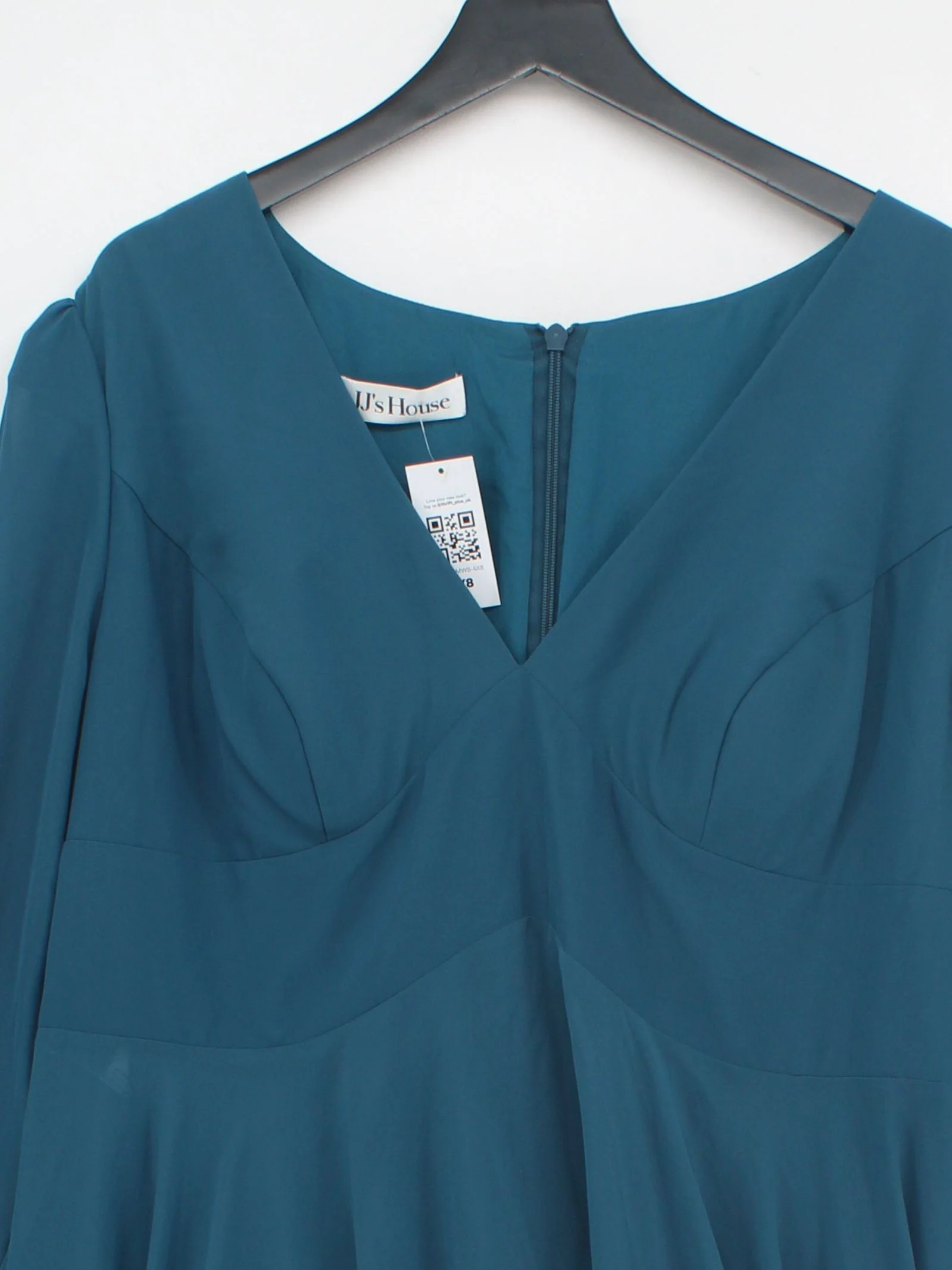 JJ's House A-Line Maxi Dress UK22 in Blue - Image 3