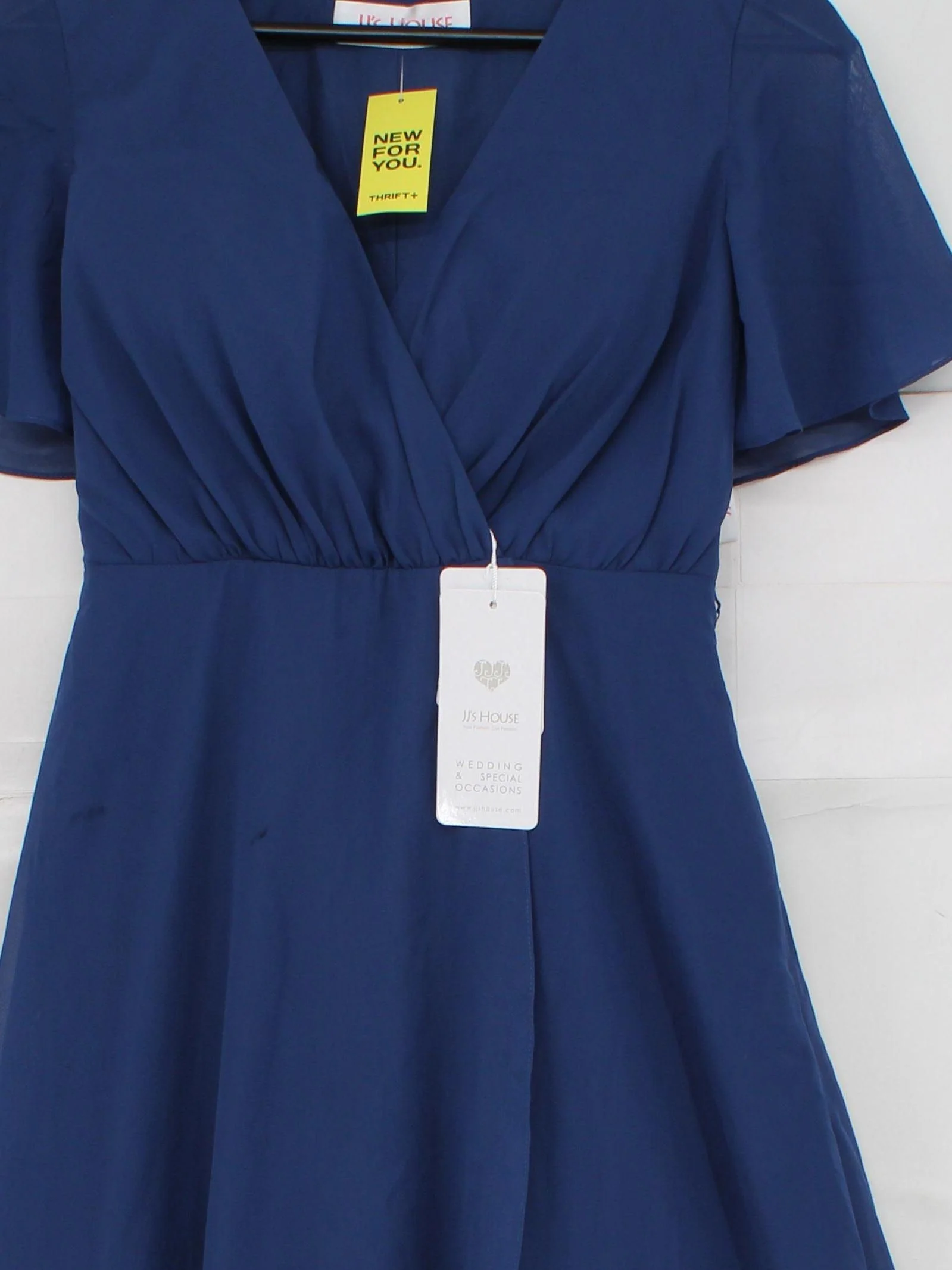 JJ's House Wrap Maxi Dress UK8 in Blue - Image 3