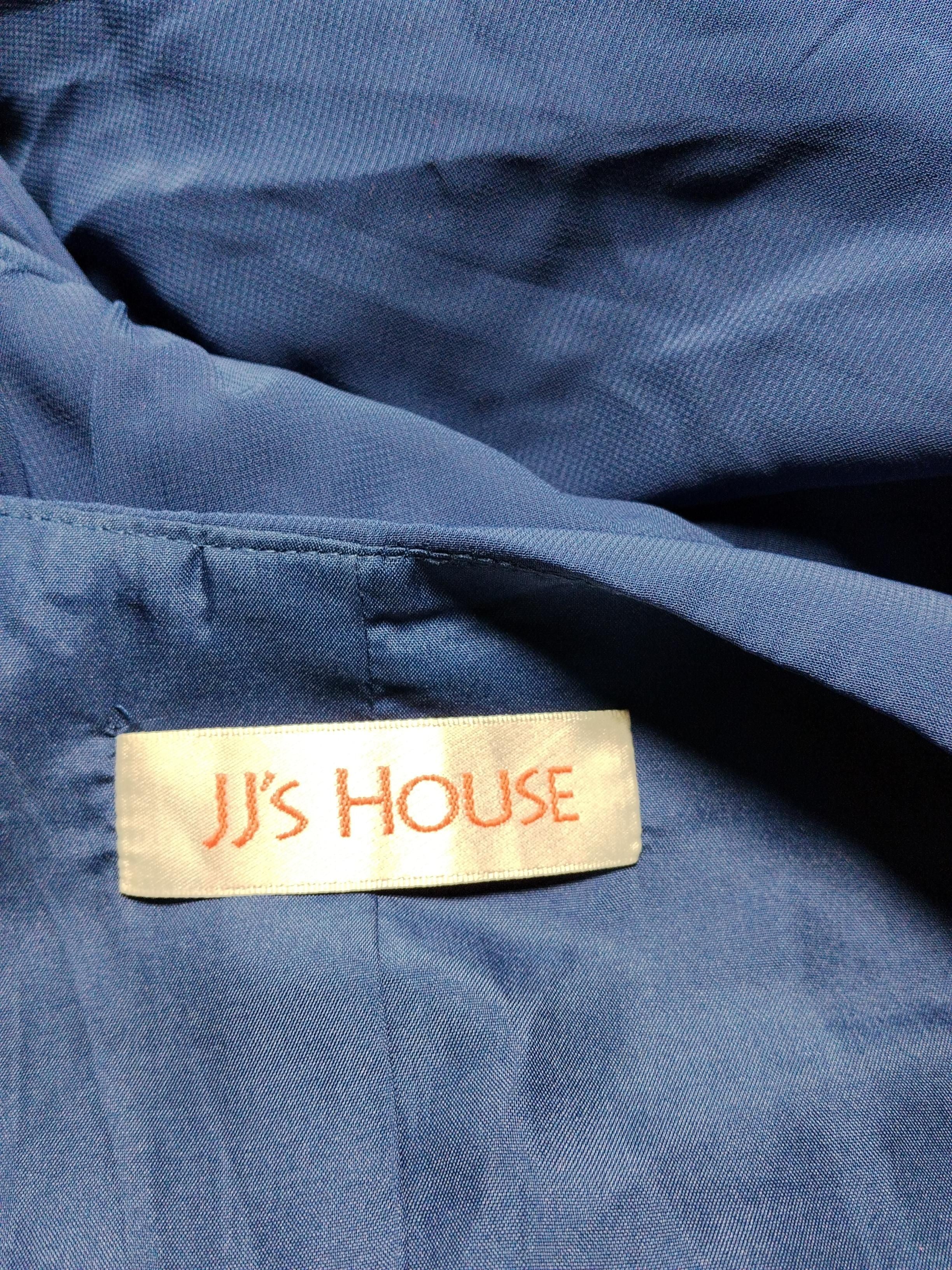 JJ's House Wrap Maxi Dress UK8 in Blue - Image 6