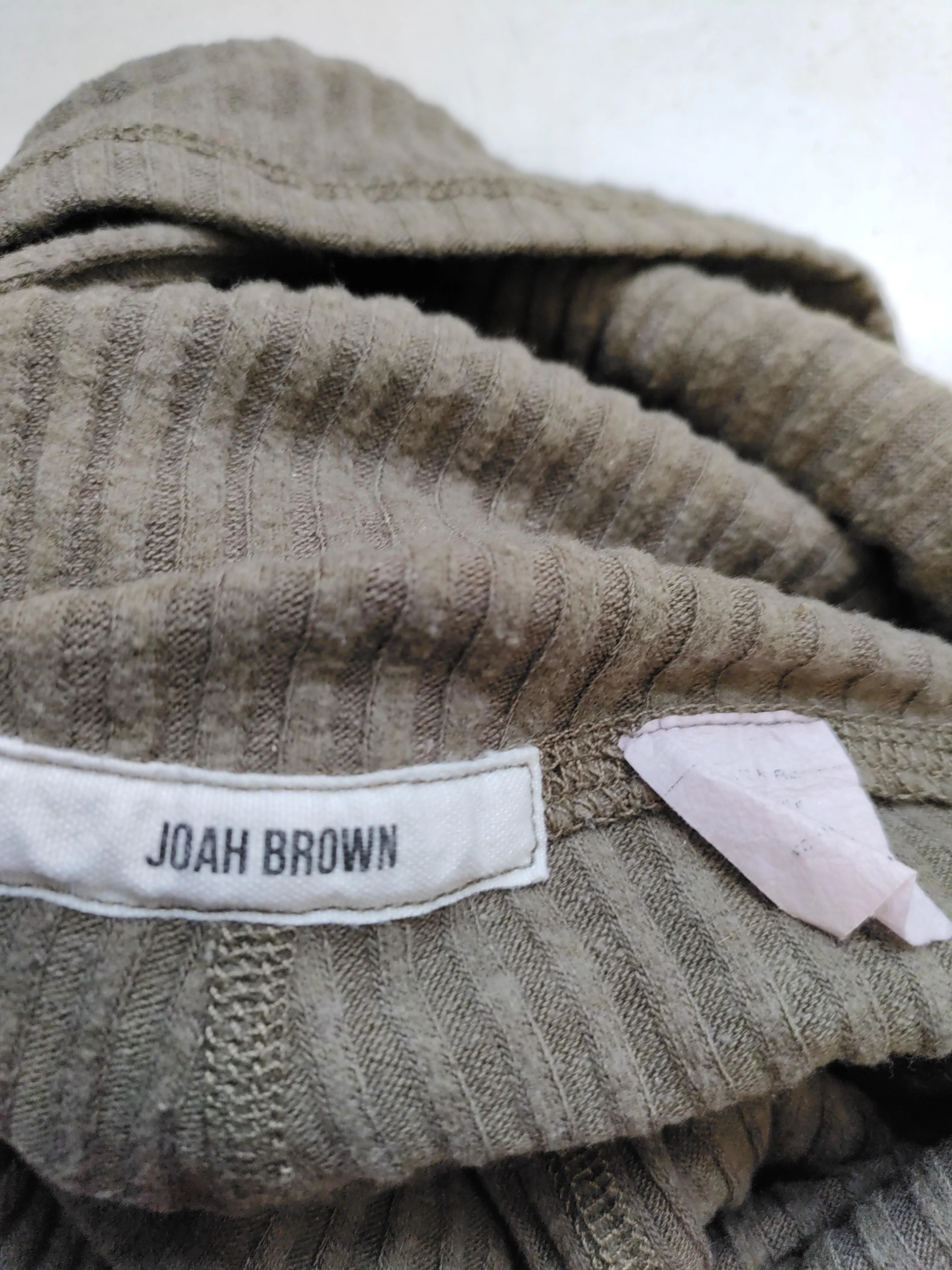 JOAH BROWN Women's Shorts S Brown 100% Other Sweat - Image 5