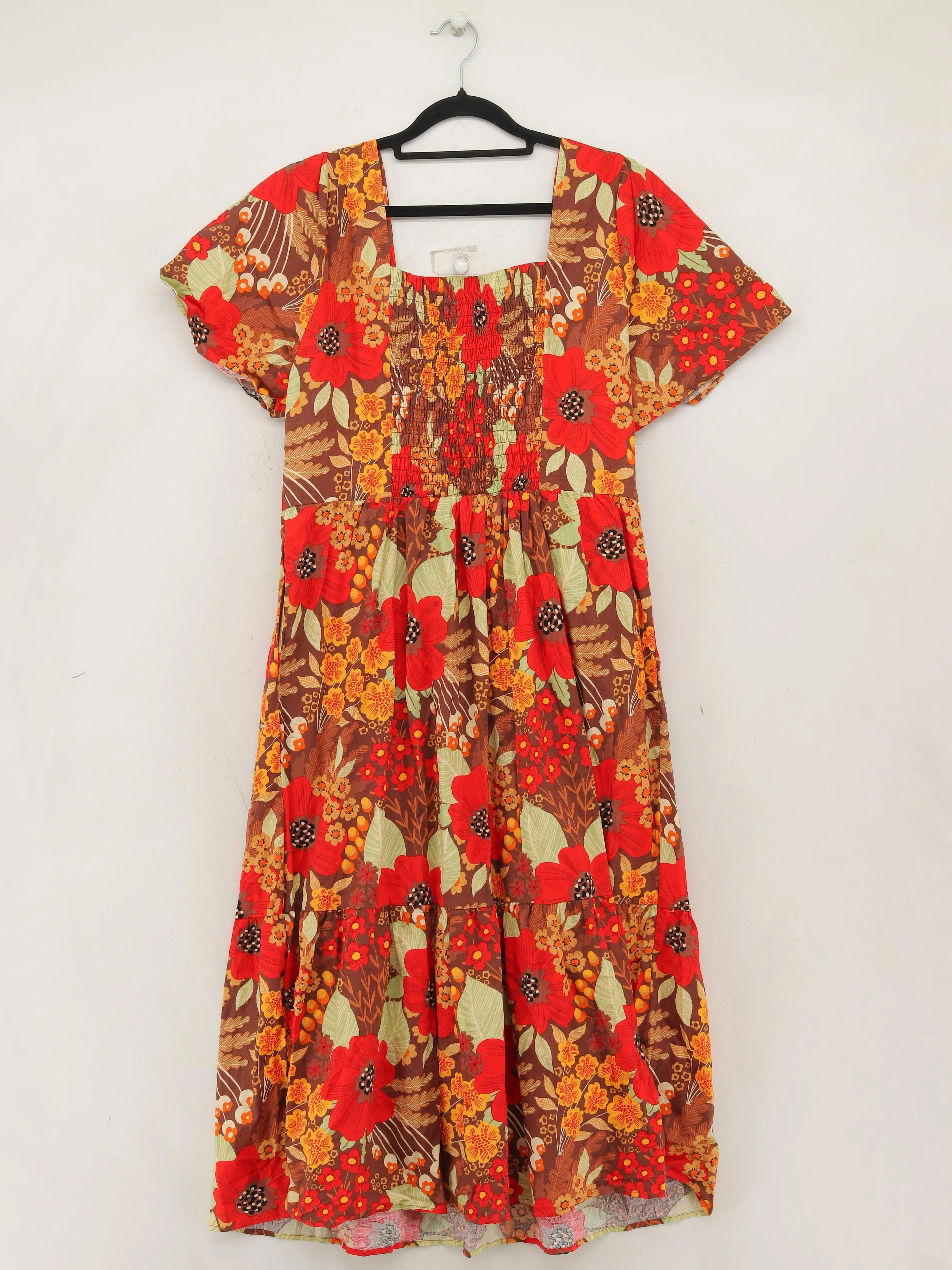 Joanie A-Line Midi Dress UK18 in Multi - Image 2