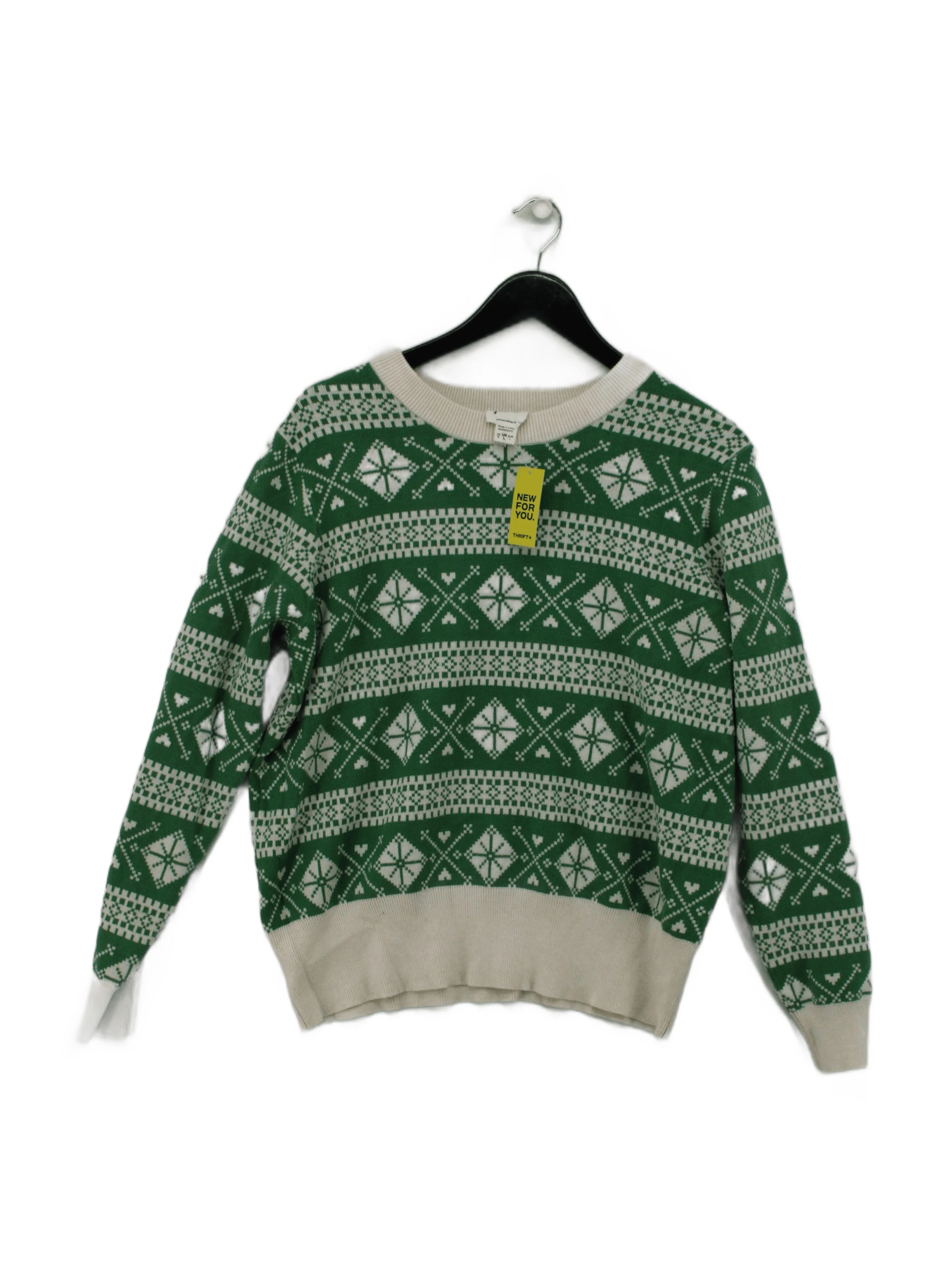 Joanie Men's Jumper L Multi Viscose with Polyester, Polyamide Pullover