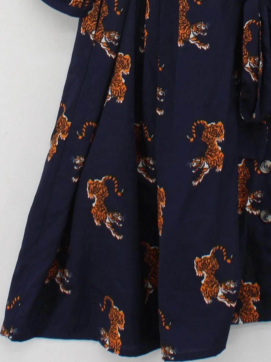 Joanie Shirt Mini Dress UK14 in Blue - Image 4