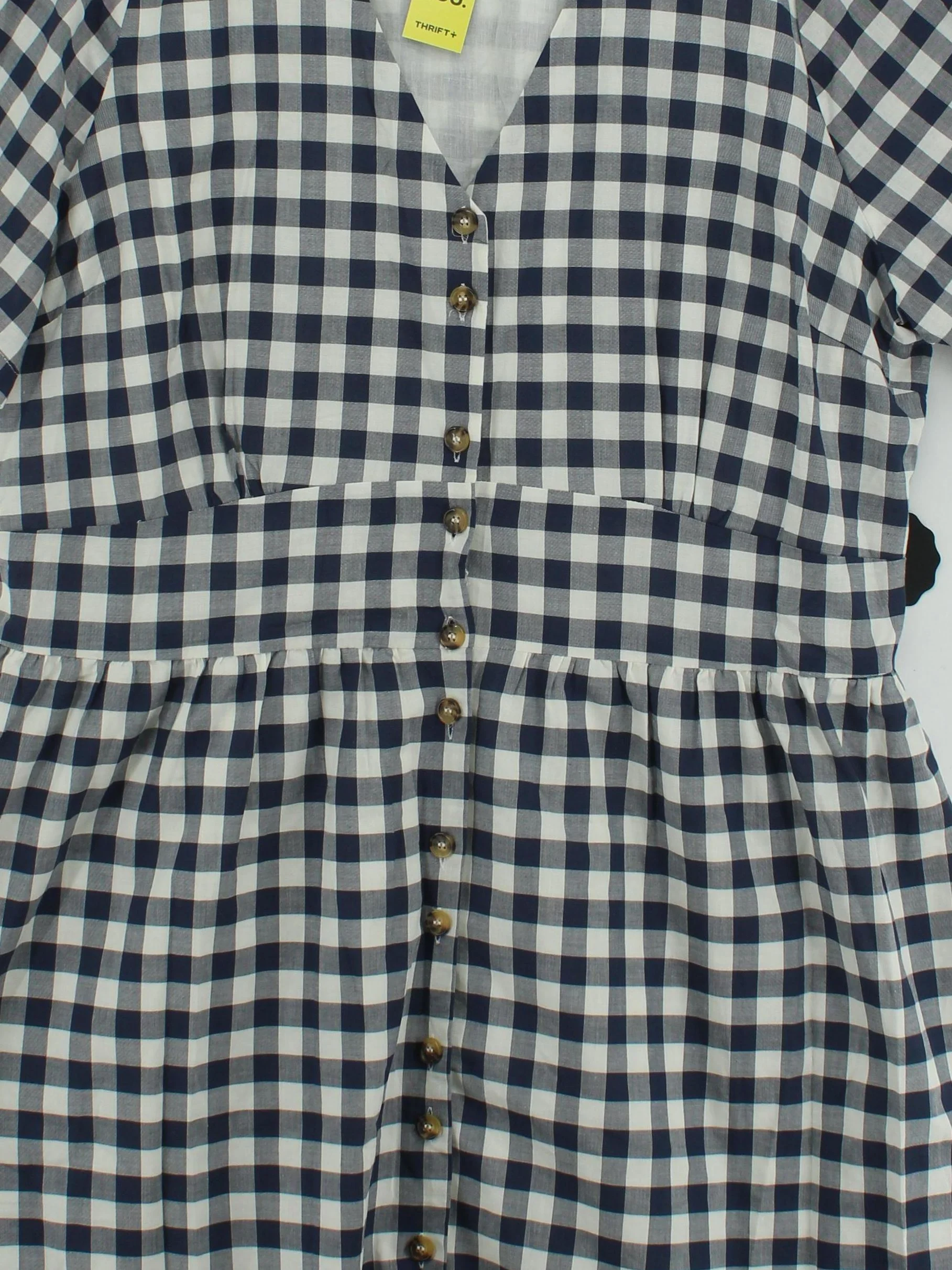 Joanie Shirt Mini Dress UK22 in Blue - Image 3