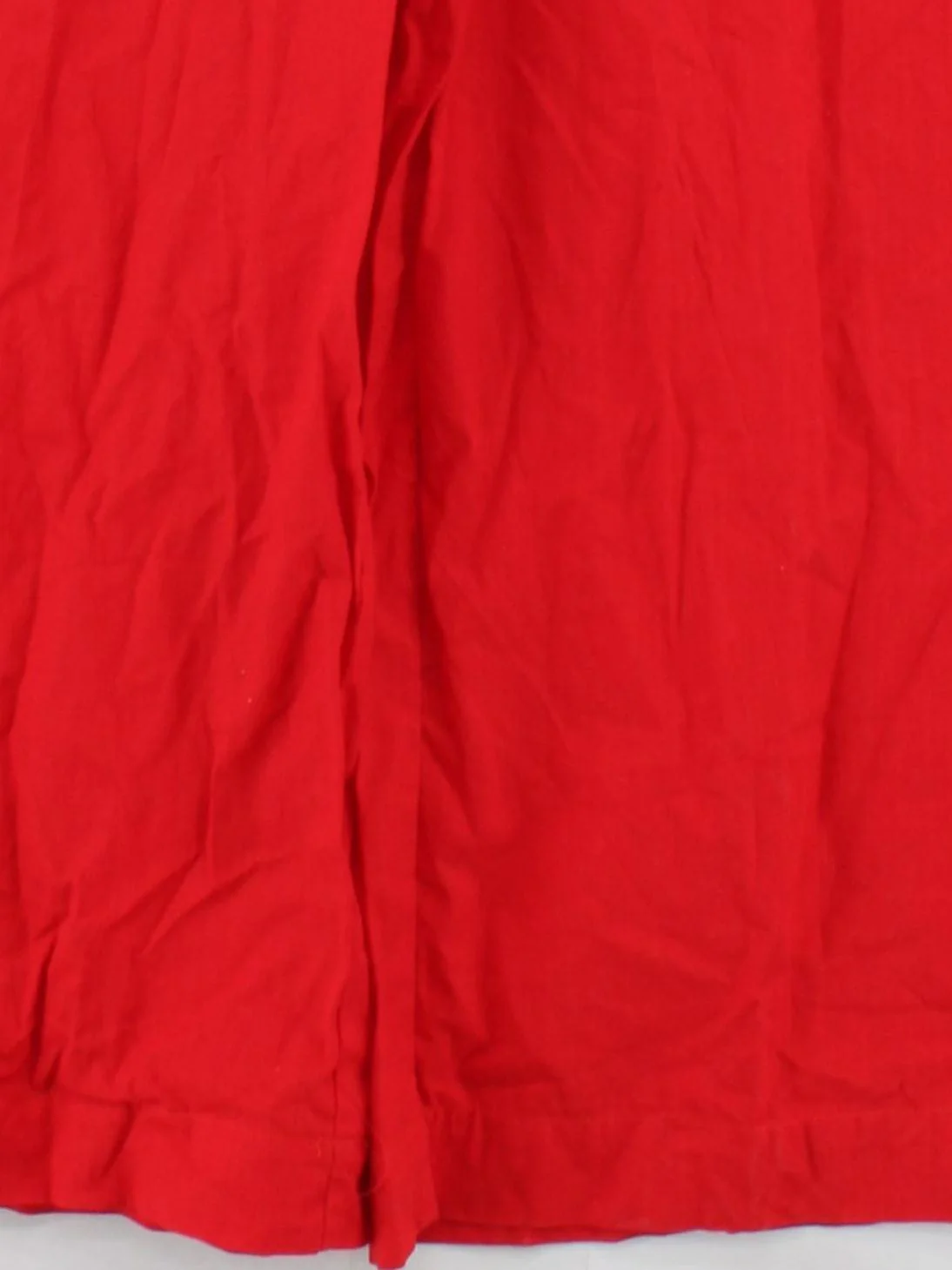 Joanie Women's Jumpsuit UK 14 Red Cotton with Elastane Wide-Leg Jumpsuit - Image 4