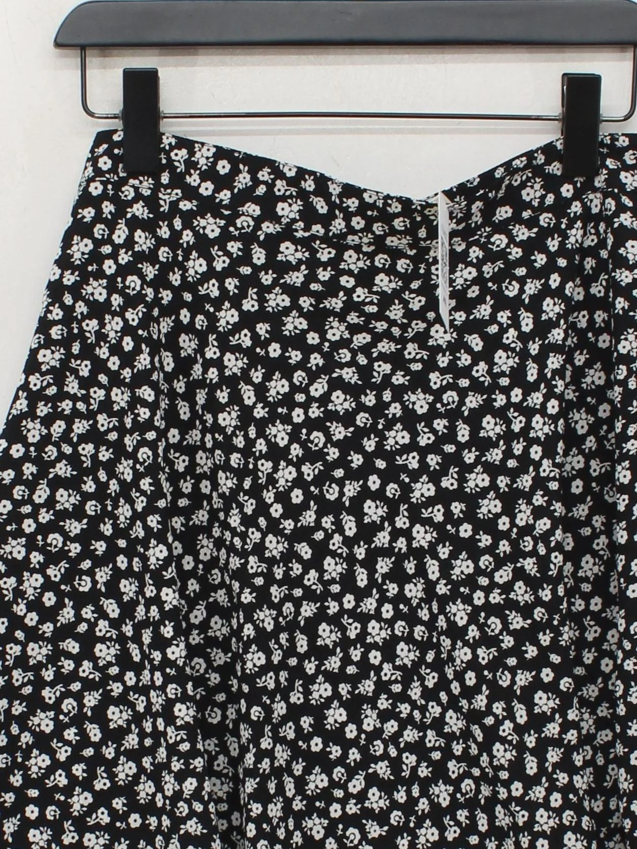 Joanie Women's Mini Skirt UK 18 Black Floral 100% Polyester Short Mini - Image 3