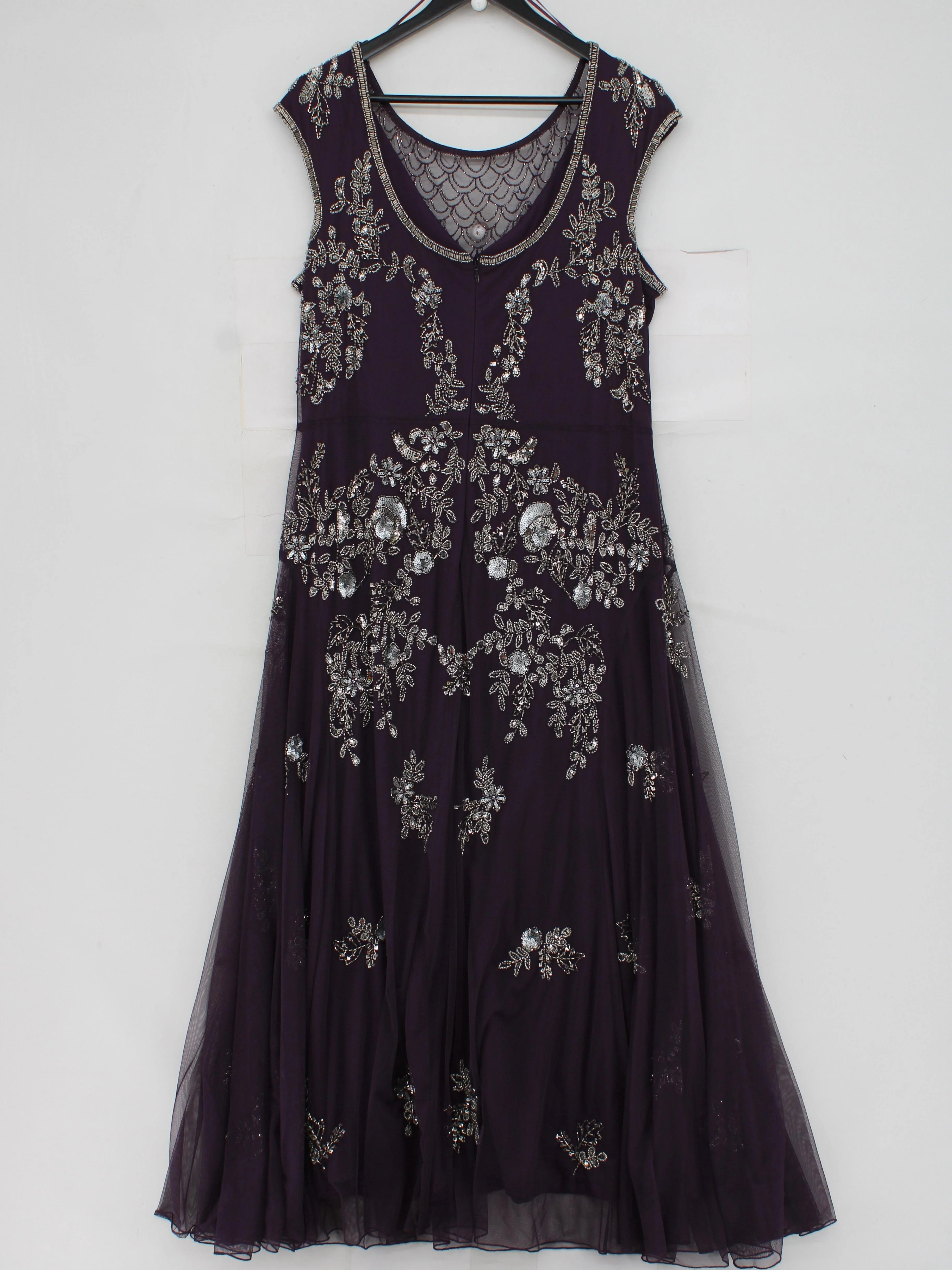 Joanna Hope A-Line Midi Dress UK2 in Purple - Image 2