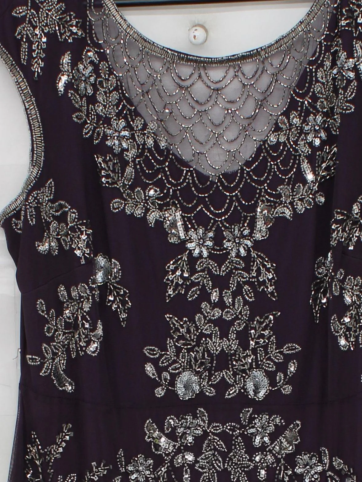 Joanna Hope A-Line Midi Dress UK2 in Purple - Image 3
