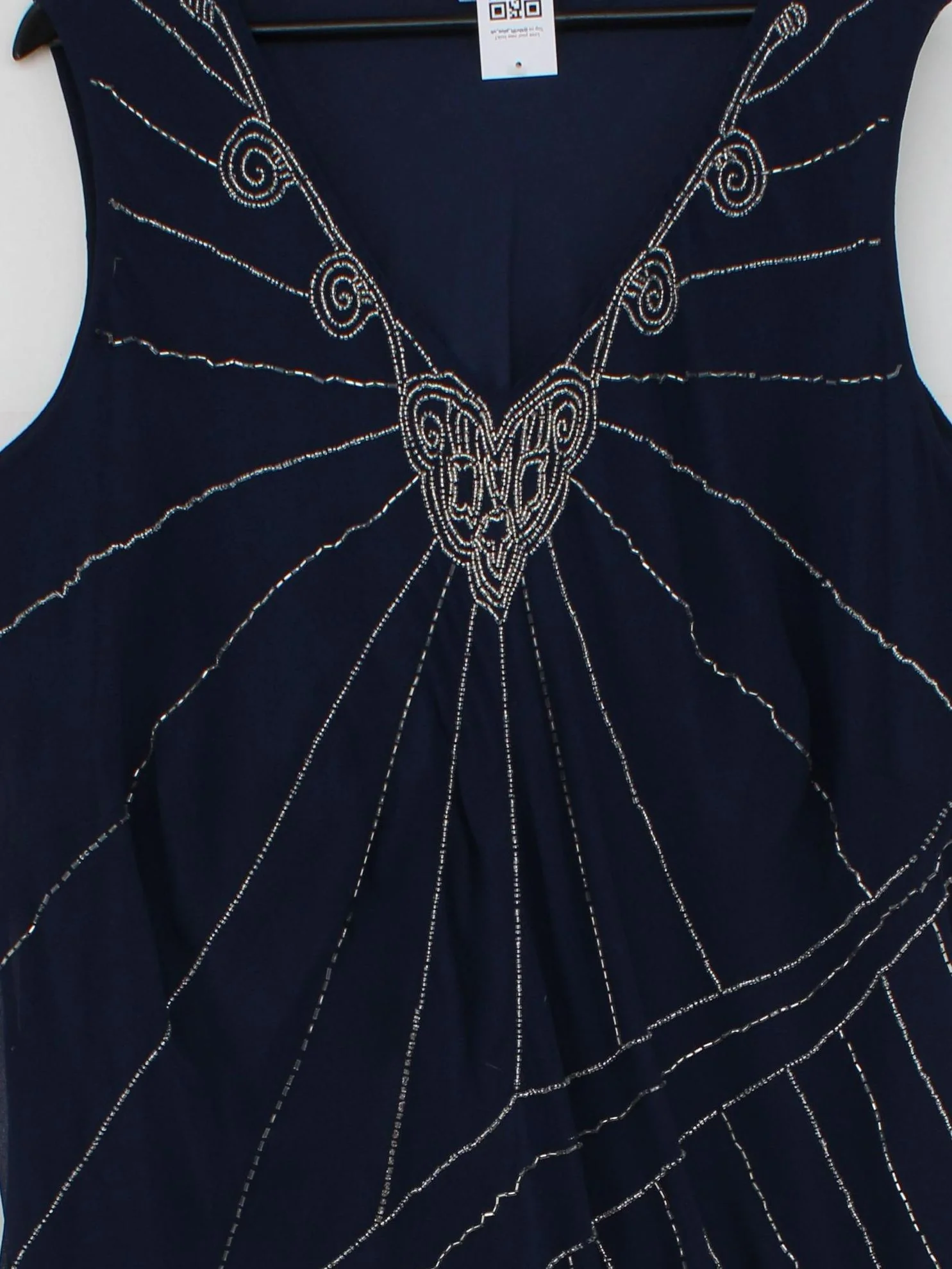 Joanna Hope Slip Midi Dress UK32 in Blue - Image 3