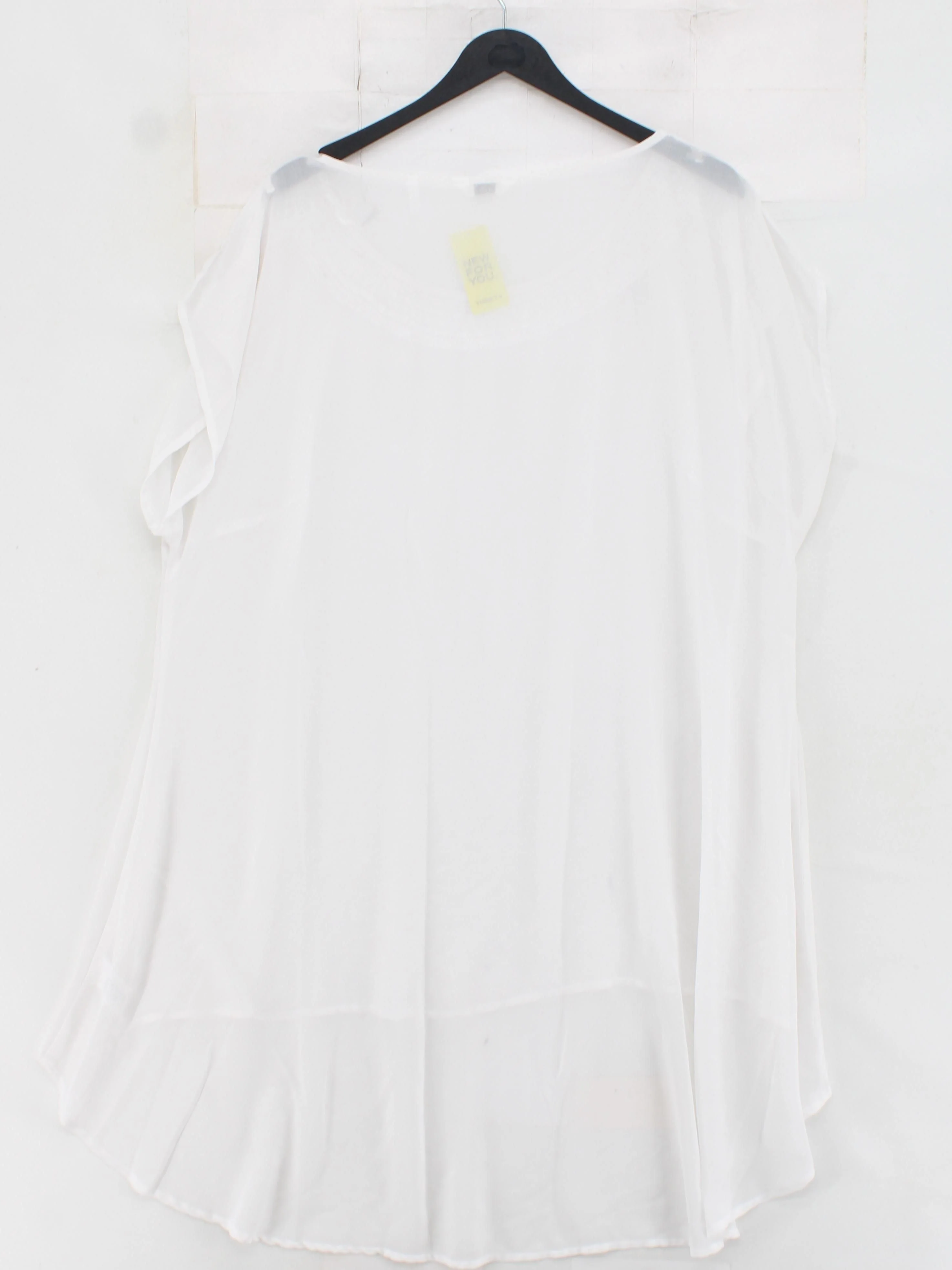 Joanna Hope Women's Blouse UK 26 White 100% Polyester Basic - Image 2