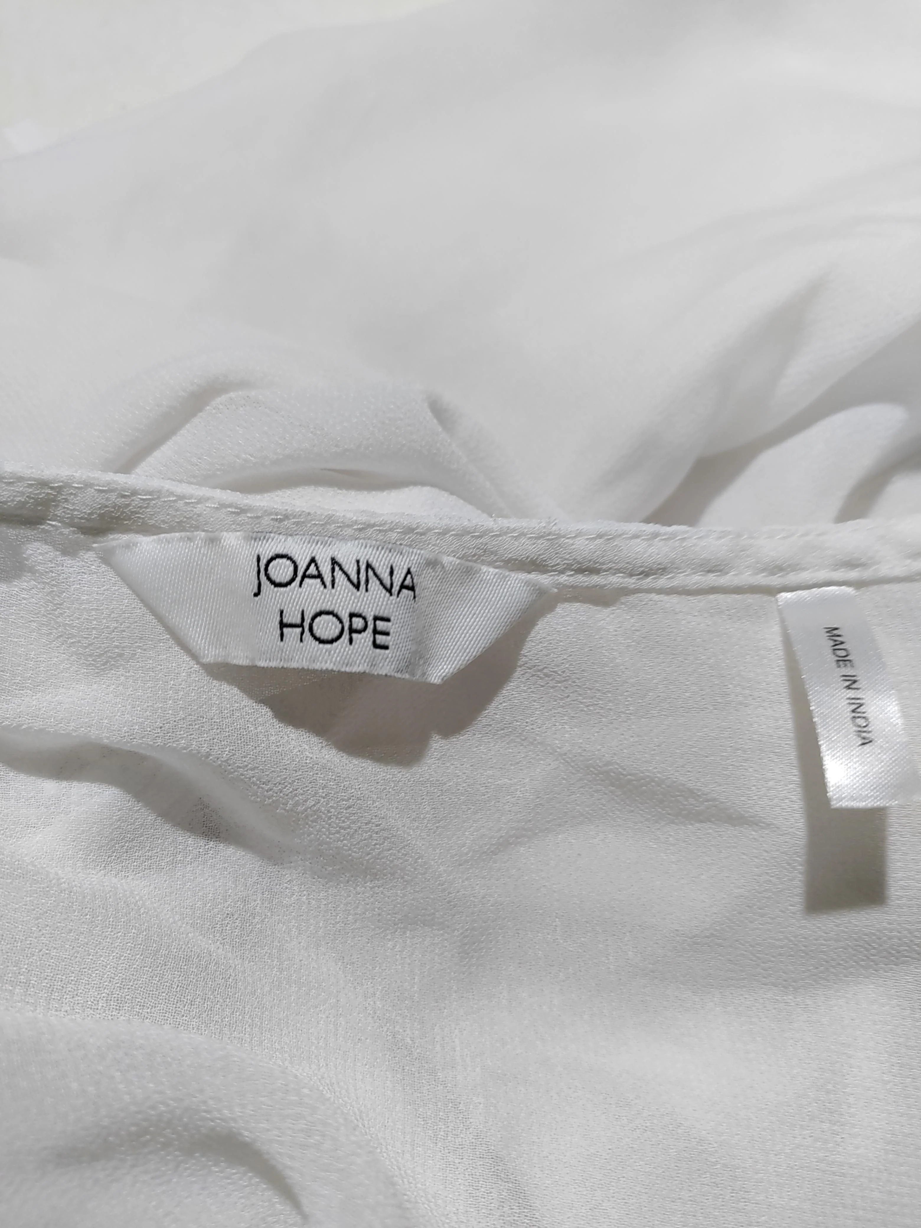 Joanna Hope Women's Blouse UK 26 White 100% Polyester Basic - Image 5