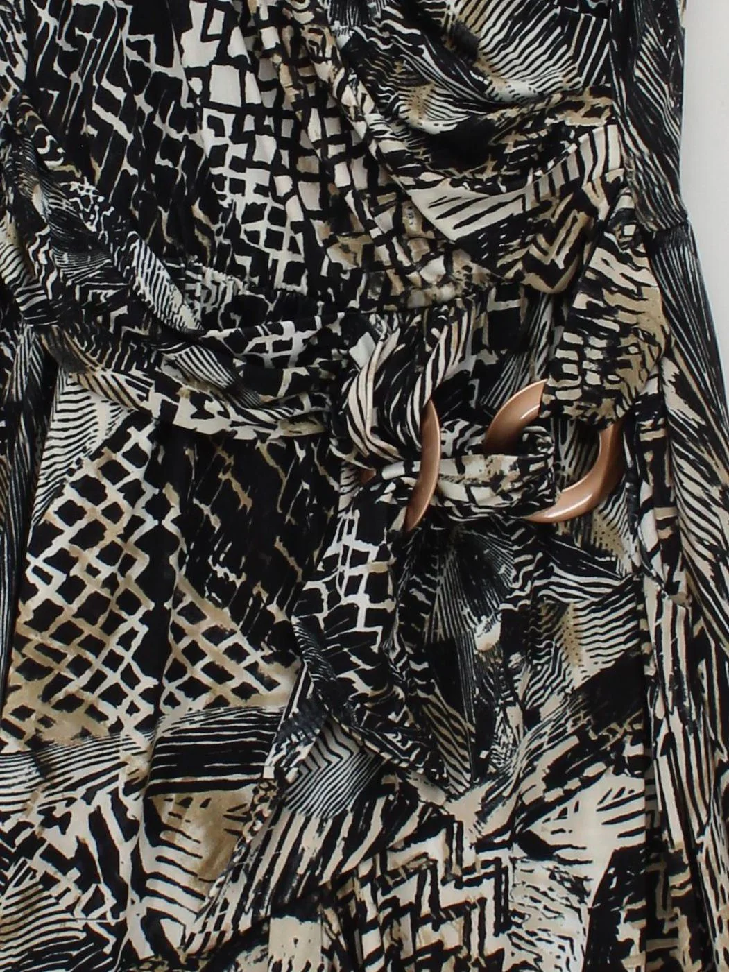 Joanna Hope Women's Jumpsuit M Multi Animal Print 100% Other Wide-Leg Jumpsuit - Image 3