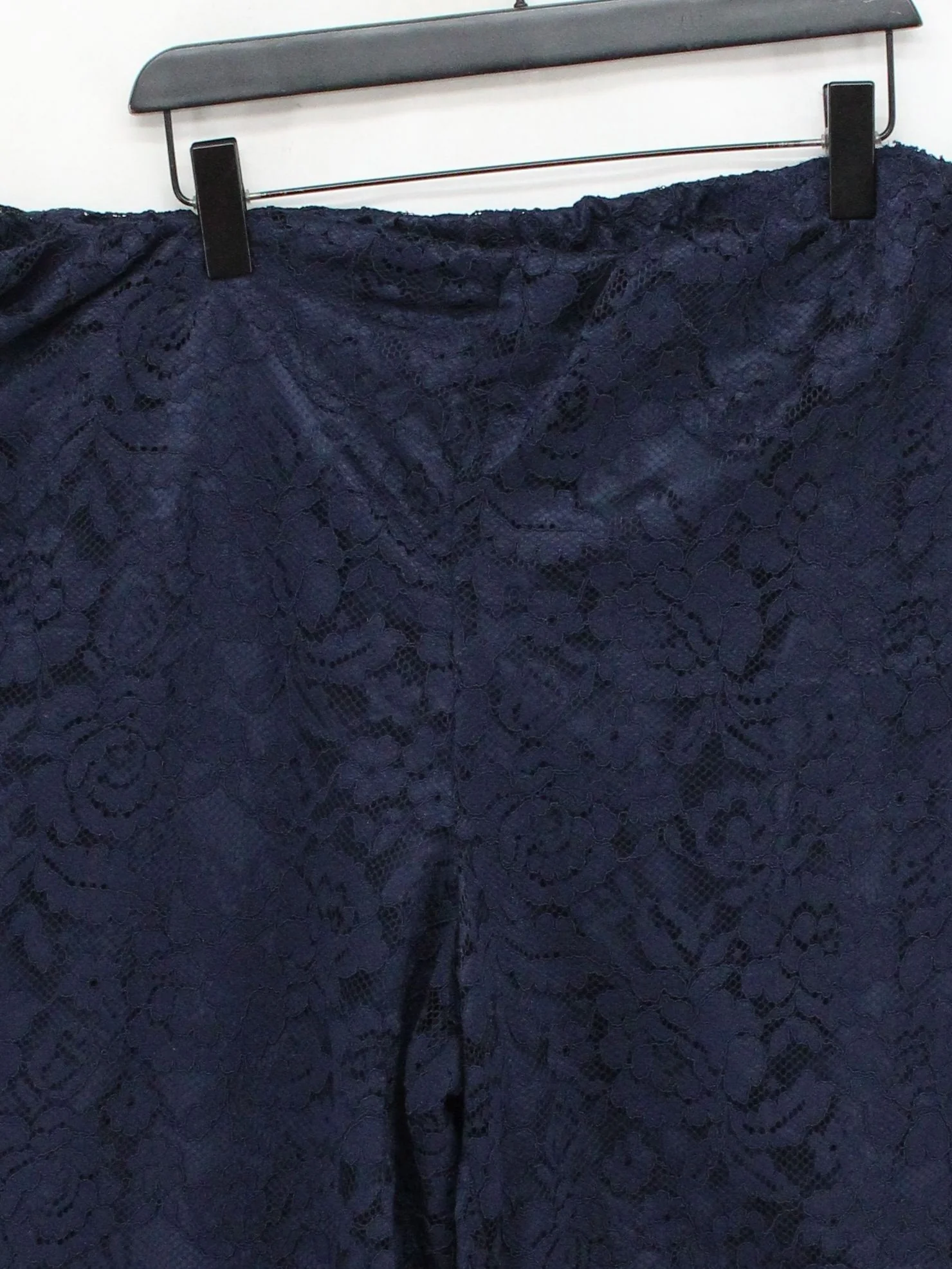 Joanna Hope Women's Trousers XXL Blue Polyester with Elastane Wide-Leg Cropped - Image 3