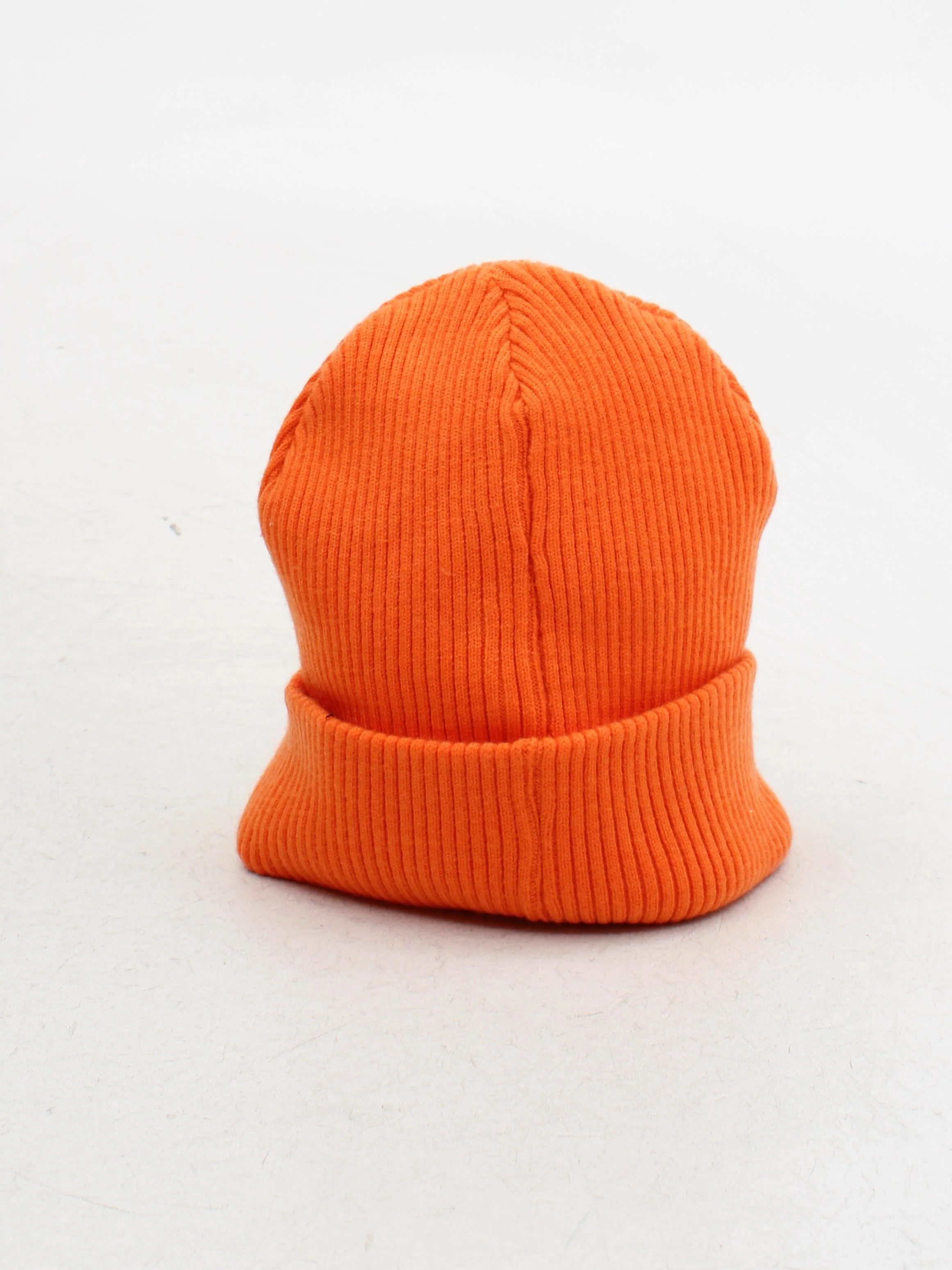 JOANNE HYNES Men's Hat Orange Polyester with Nylon, Acrylic, Viscose Beanie - Image 2