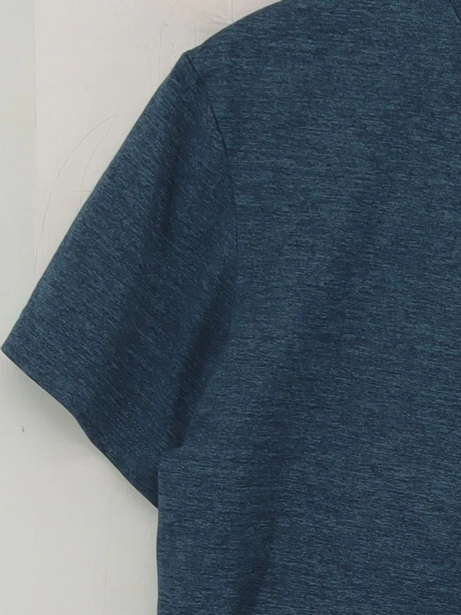 Jockey Men's T-Shirt S Blue 100% Polyester Basic - Image 4