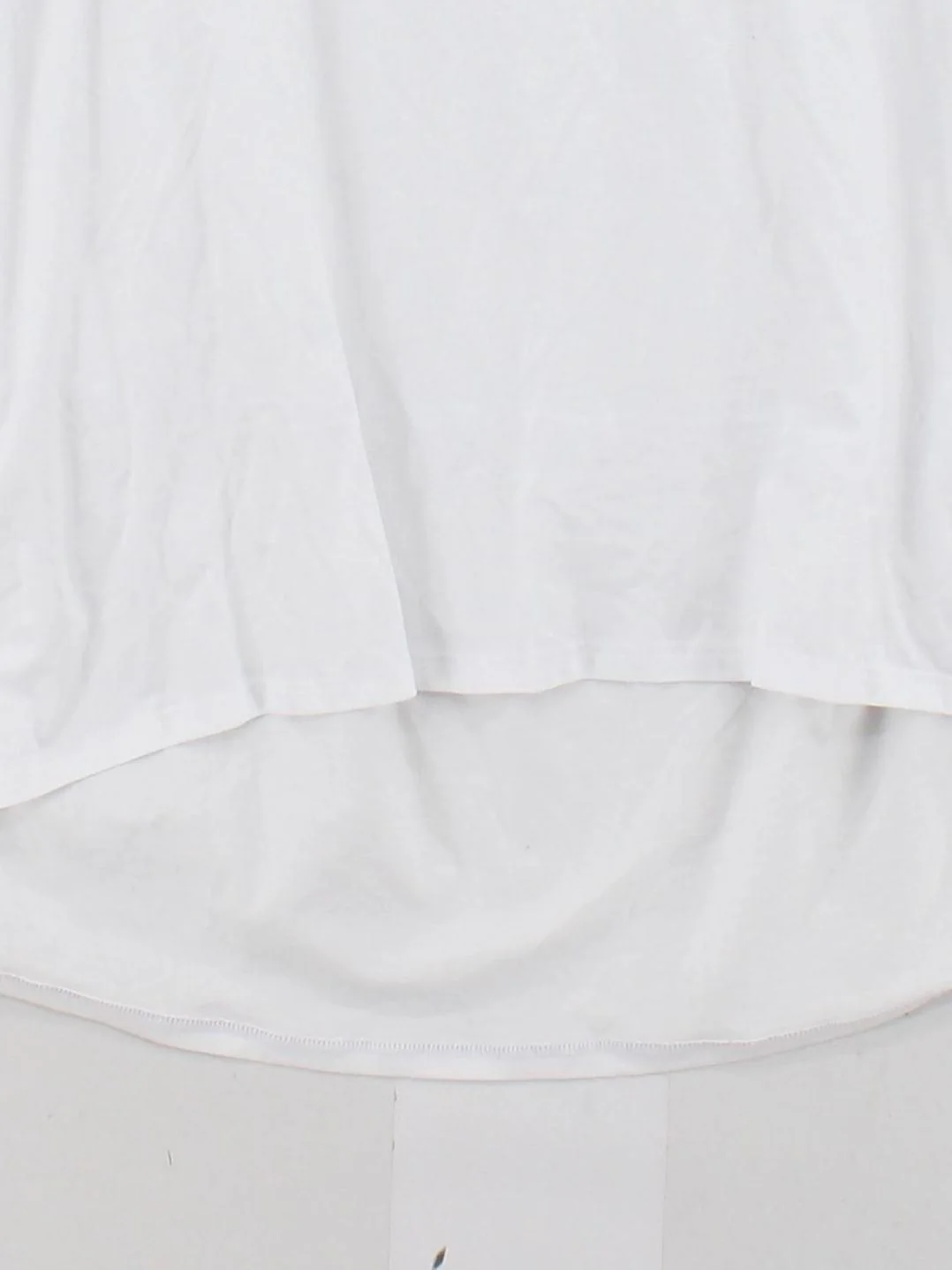 Jockey Women's T-Shirt L White Cotton with Elastane Basic - Image 4