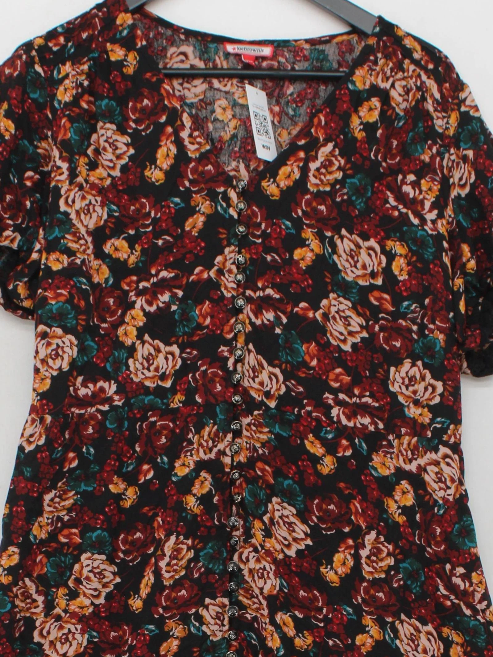 Joe Browns A-Line Midi Dress UK20 in Multi - Image 3