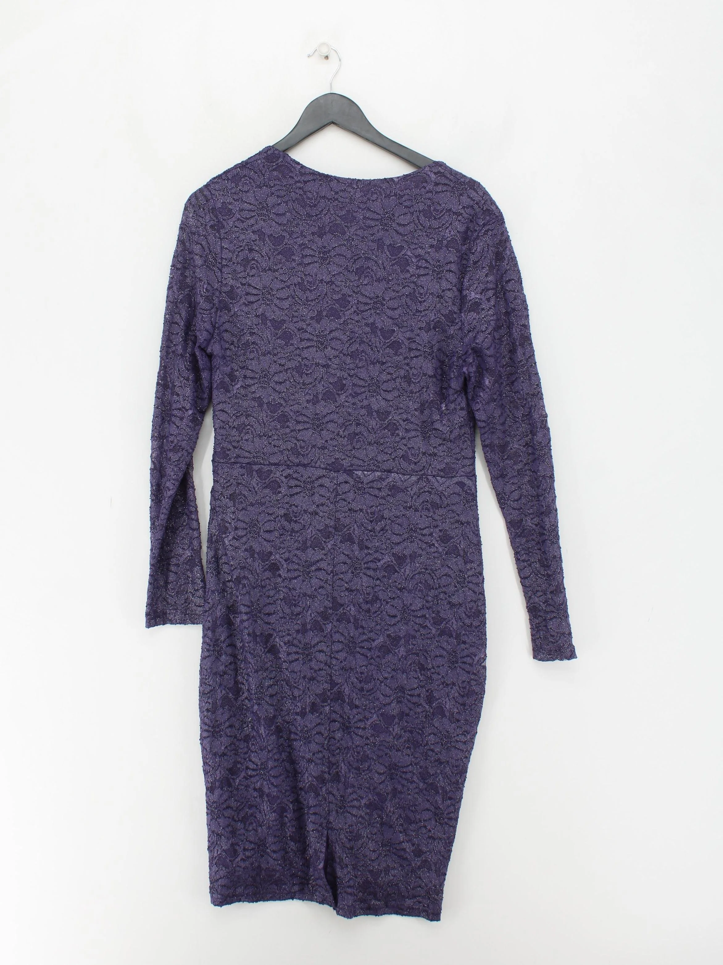 Joe Browns Bodycon Mini Dress UK18 in Purple - Image 2