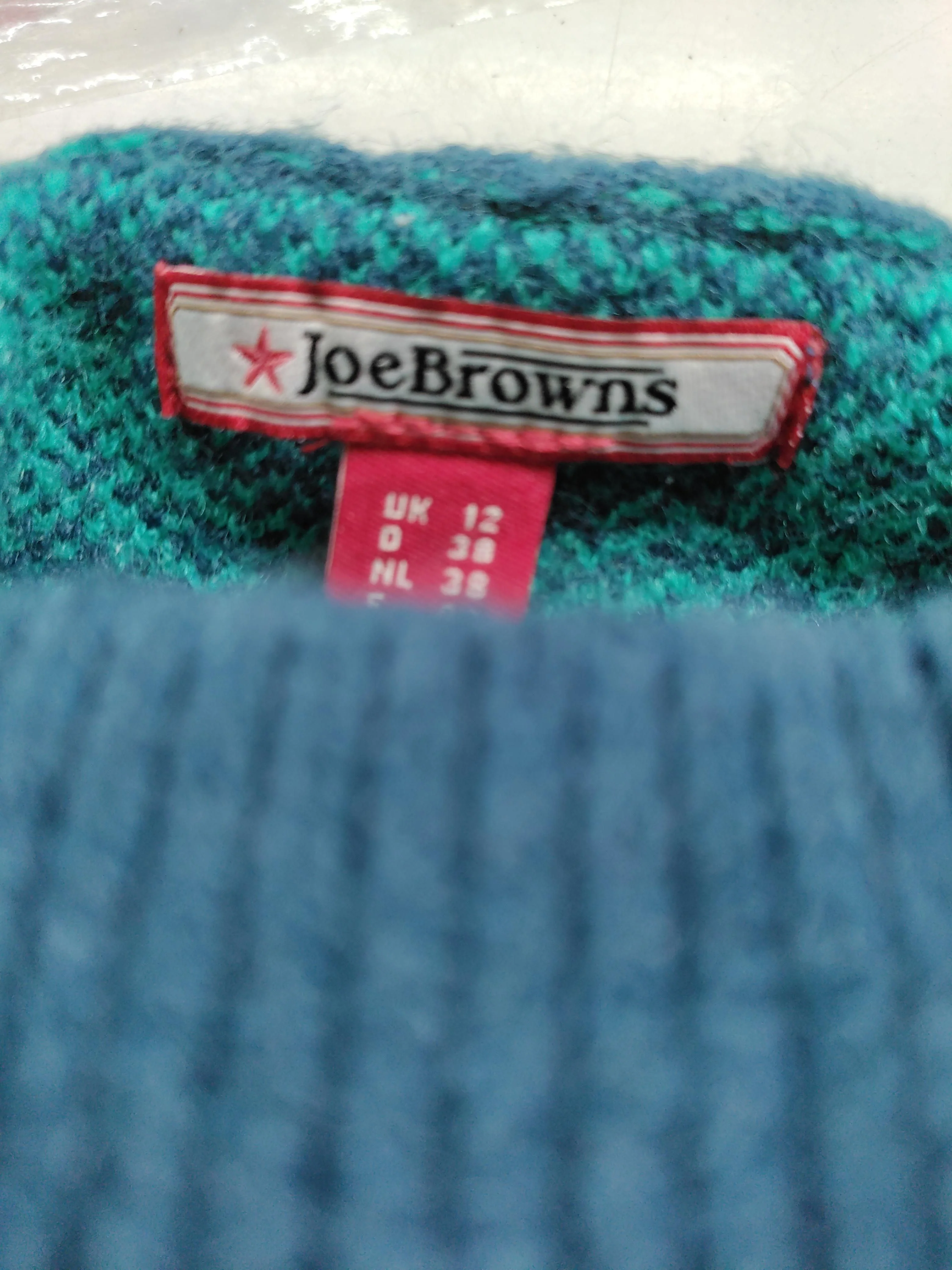 Joe Browns Jumper Mini Dress UK12 in Blue - Image 5