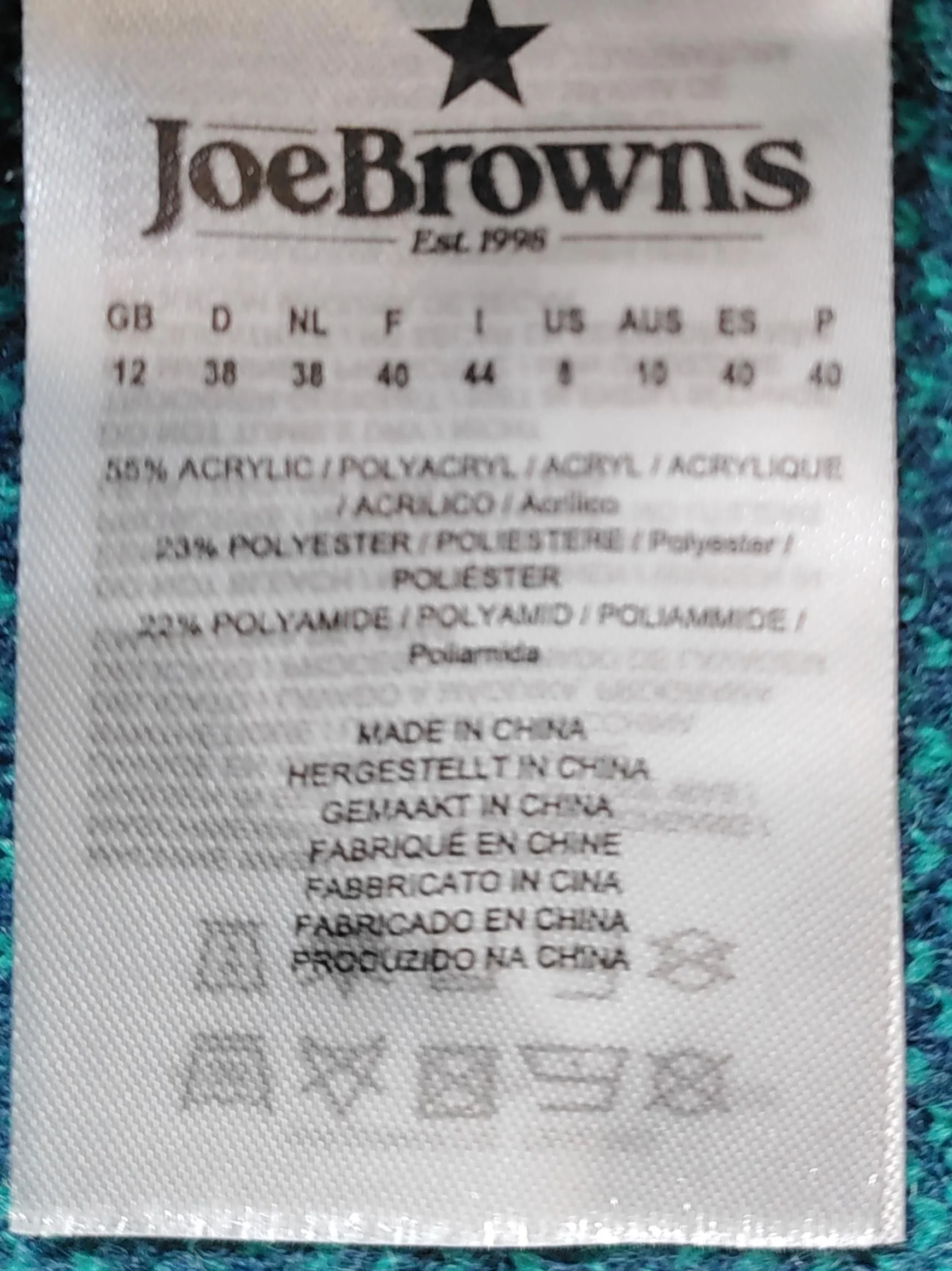 Joe Browns Jumper Mini Dress UK12 in Blue - Image 6
