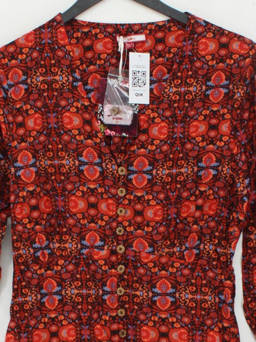 Joe Browns Maxi Dress UK10 in Red - Image 3
