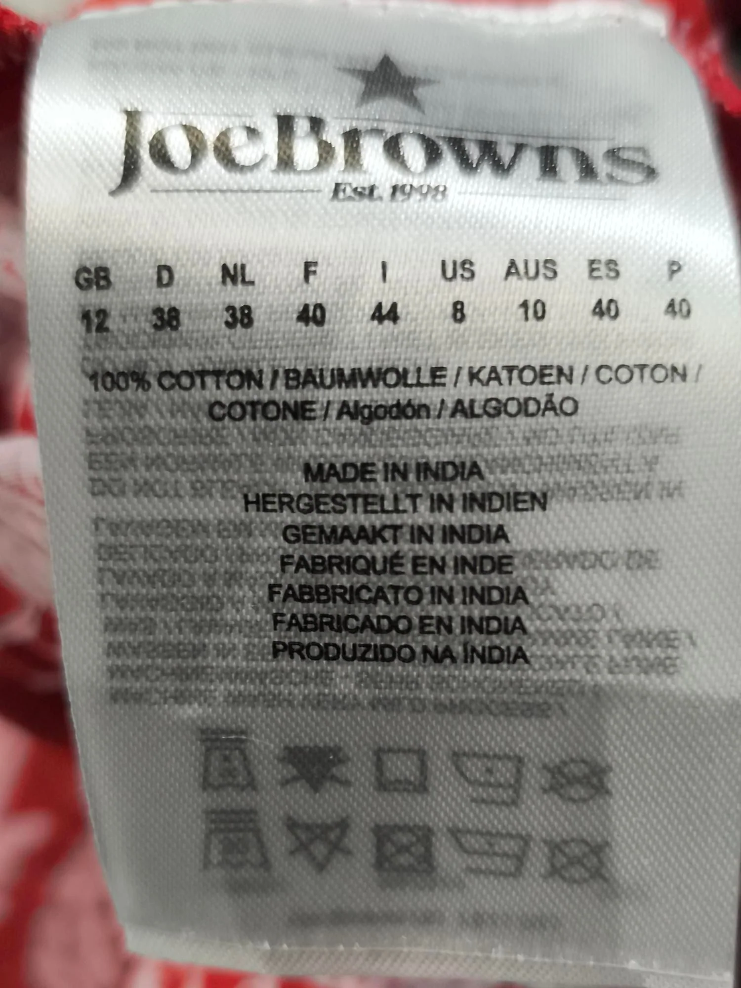 Joe Browns Maxi Dress UK12 in Red - Image 6