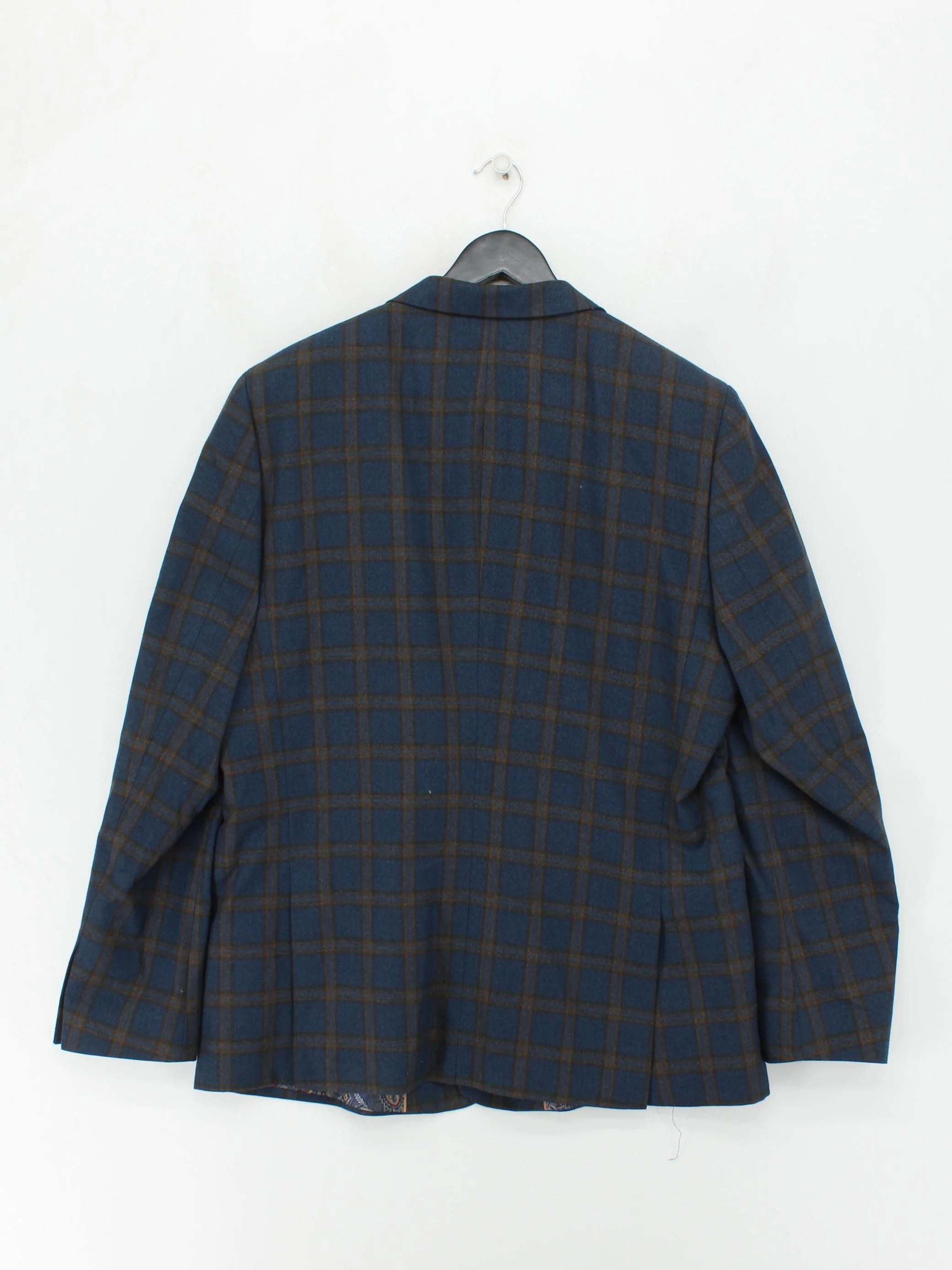 Joe Browns Men's Blazer Chest: 44 in Blue Polyester with Viscose Overcoat - Image 2