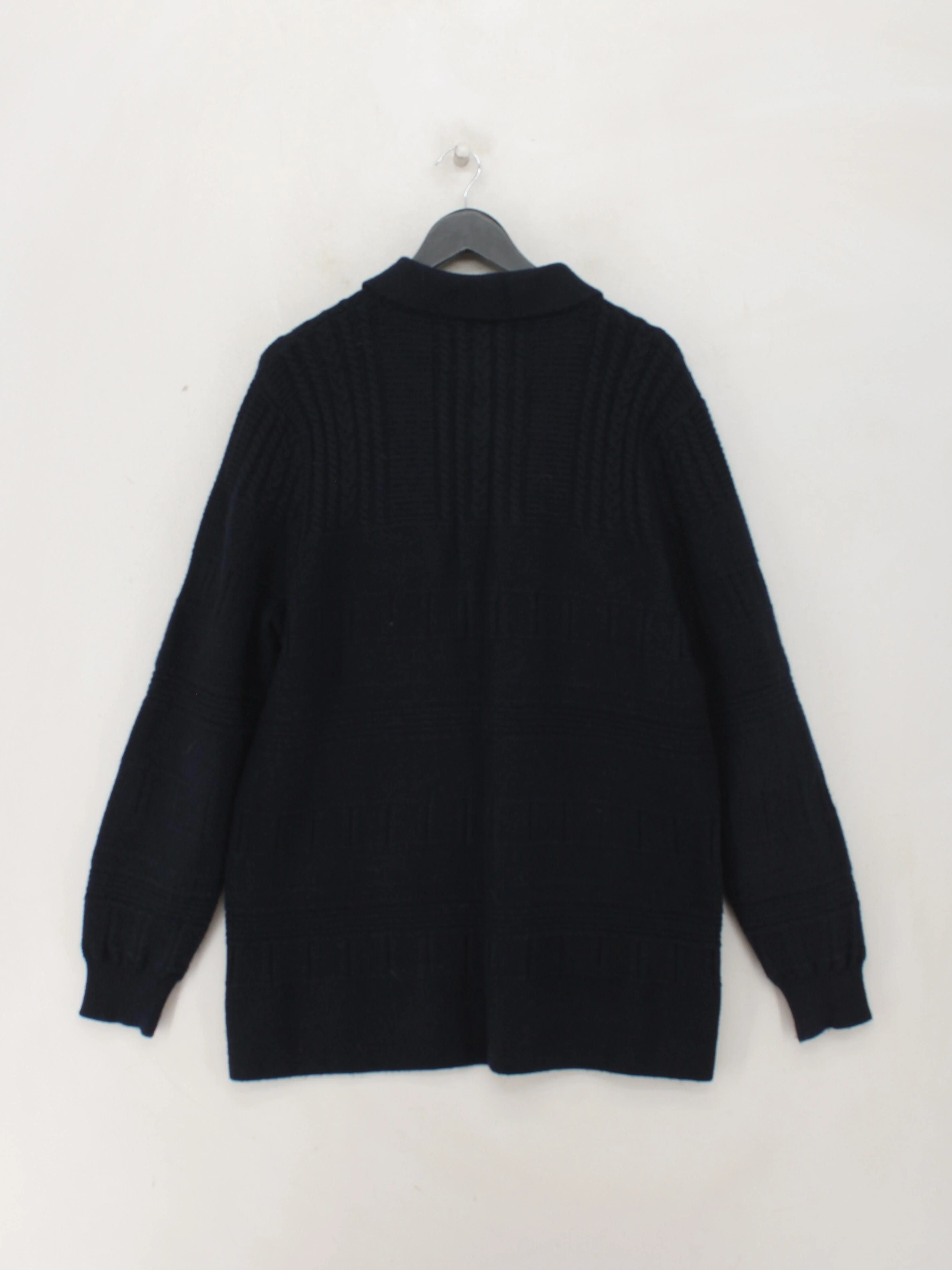 Joe Browns Men's Cardigan XL Blue Viscose with Polyester, Polyamide Cardigan - Image 2