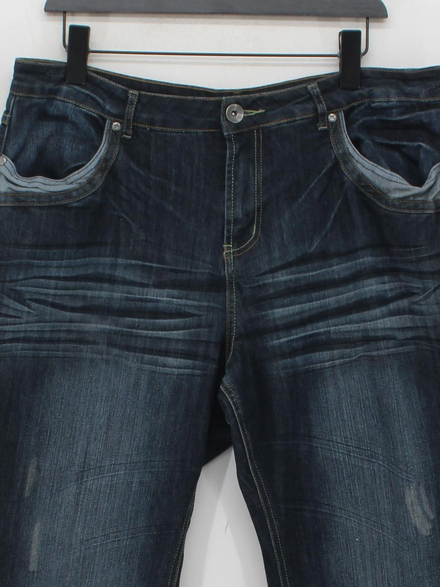 Joe Browns Men's Jeans W 38 in Blue Cotton with Polyester, Elastane Straight - Image 3