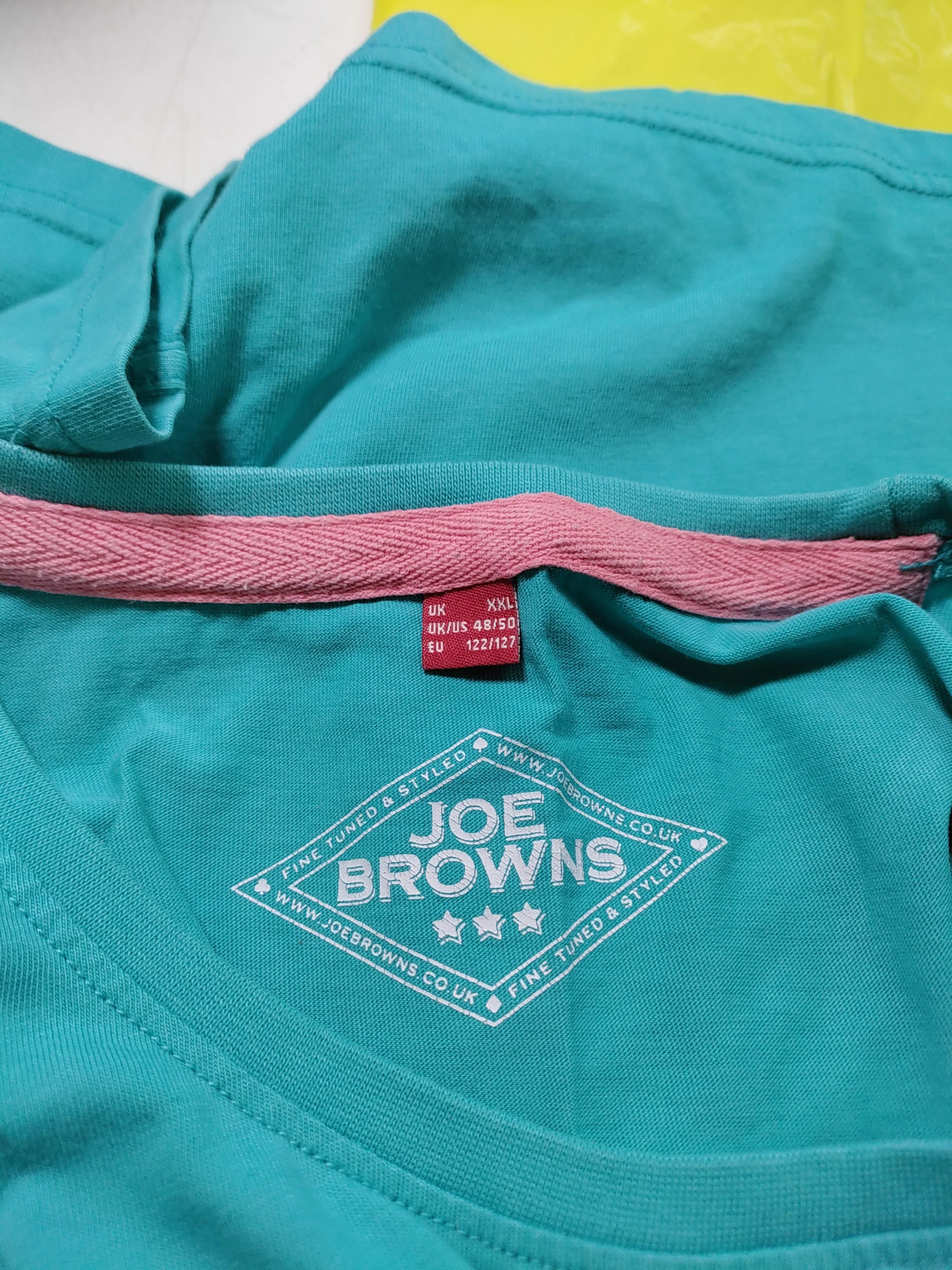 Joe Browns Men's T-Shirt XXL Blue Graphic 100% Cotton Basic - Image 5