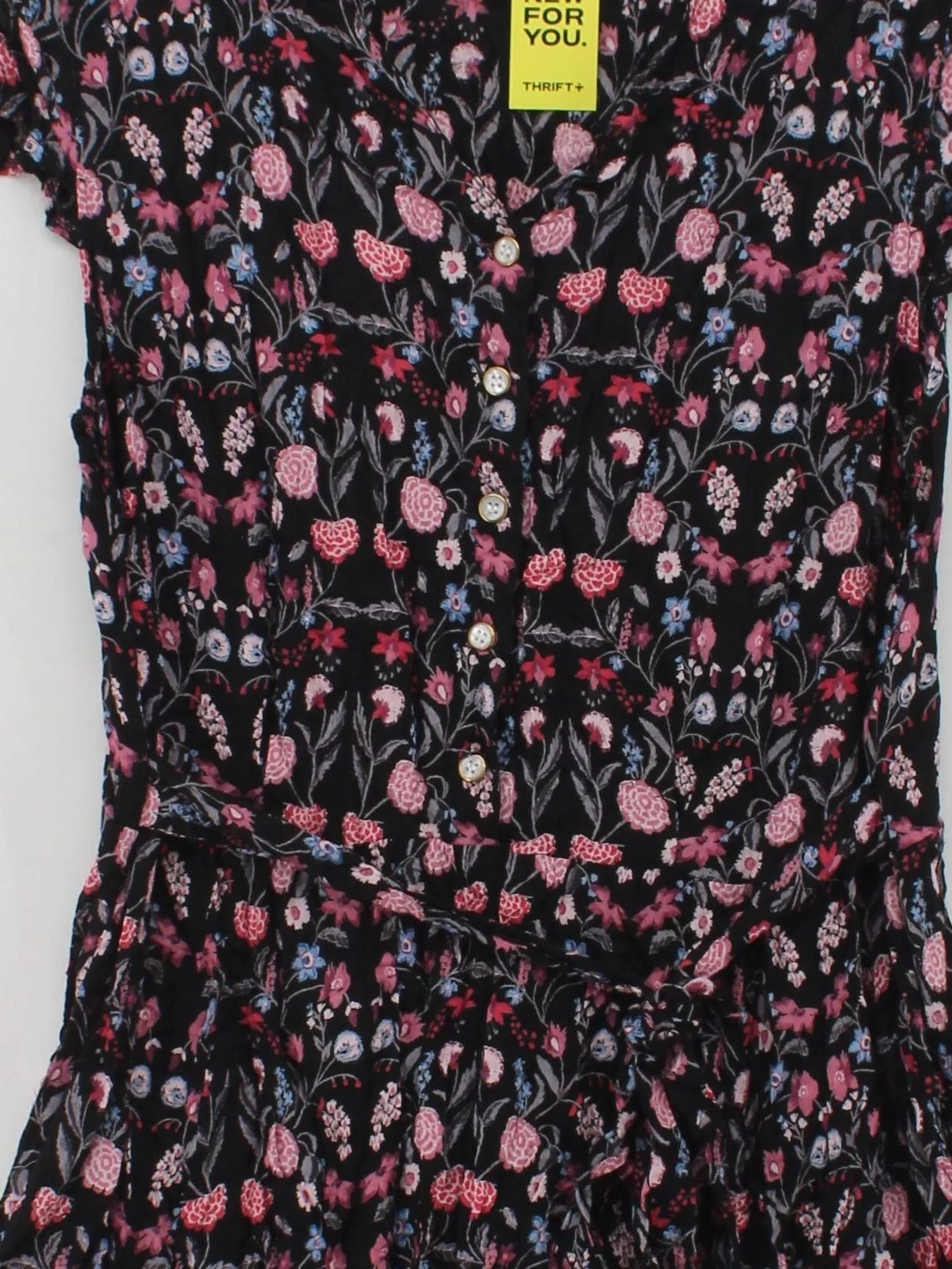 Joe Browns Shirt Mini Dress UK16 in Black - Image 3