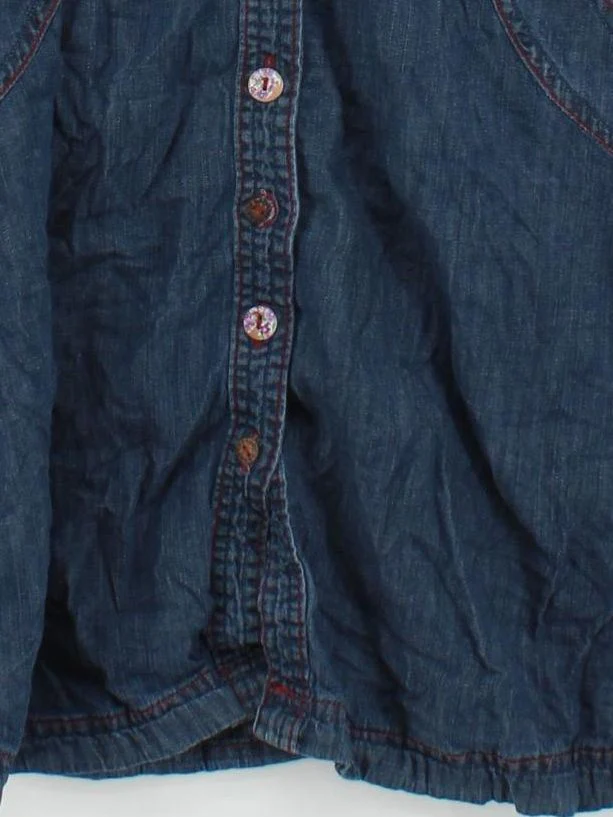 Joe Browns Shirt Mini Dress UK2 in Blue - Image 4