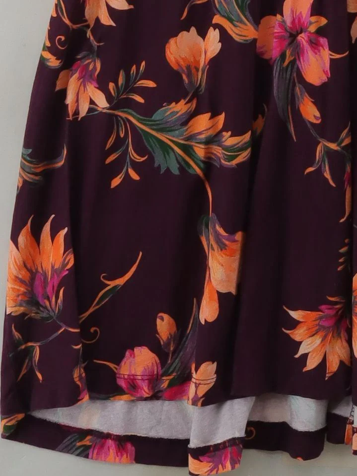 Joe Browns Skater Mini Dress UK12 in Purple - Image 4