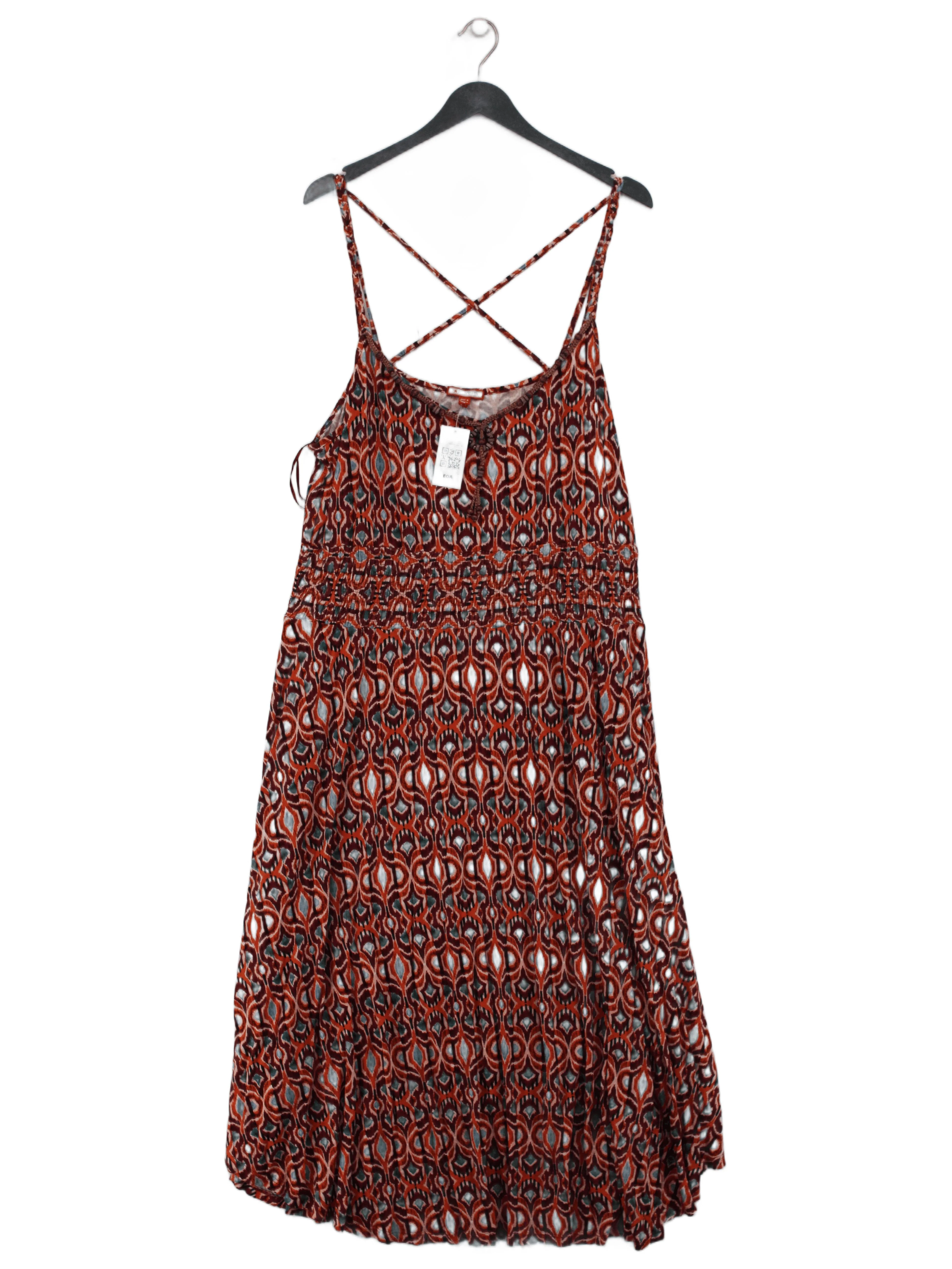 Joe Browns Slip Midi Dress UK10 in Multi
