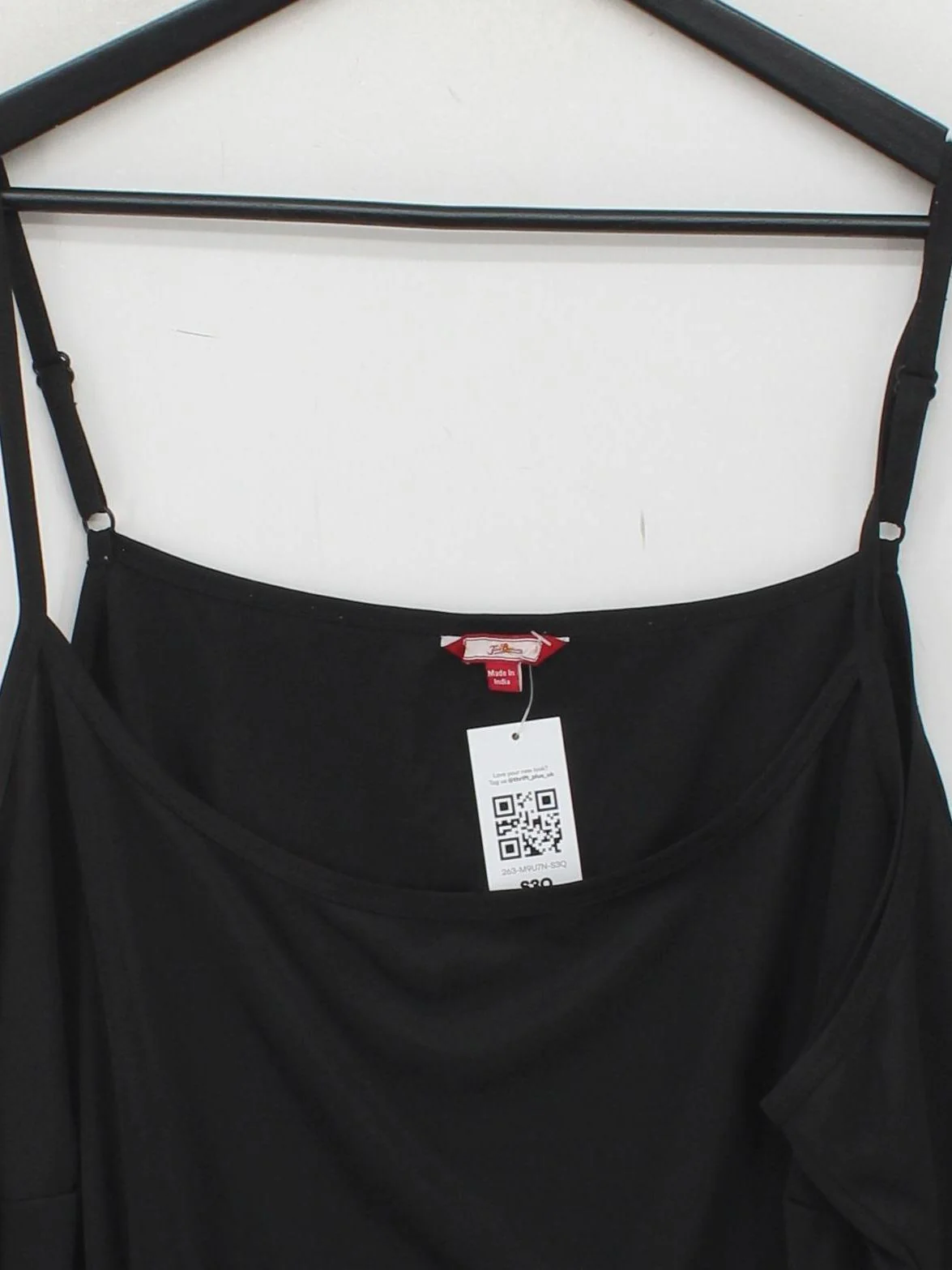 Joe Browns Slip Mini Dress UK28 in Black - Image 3